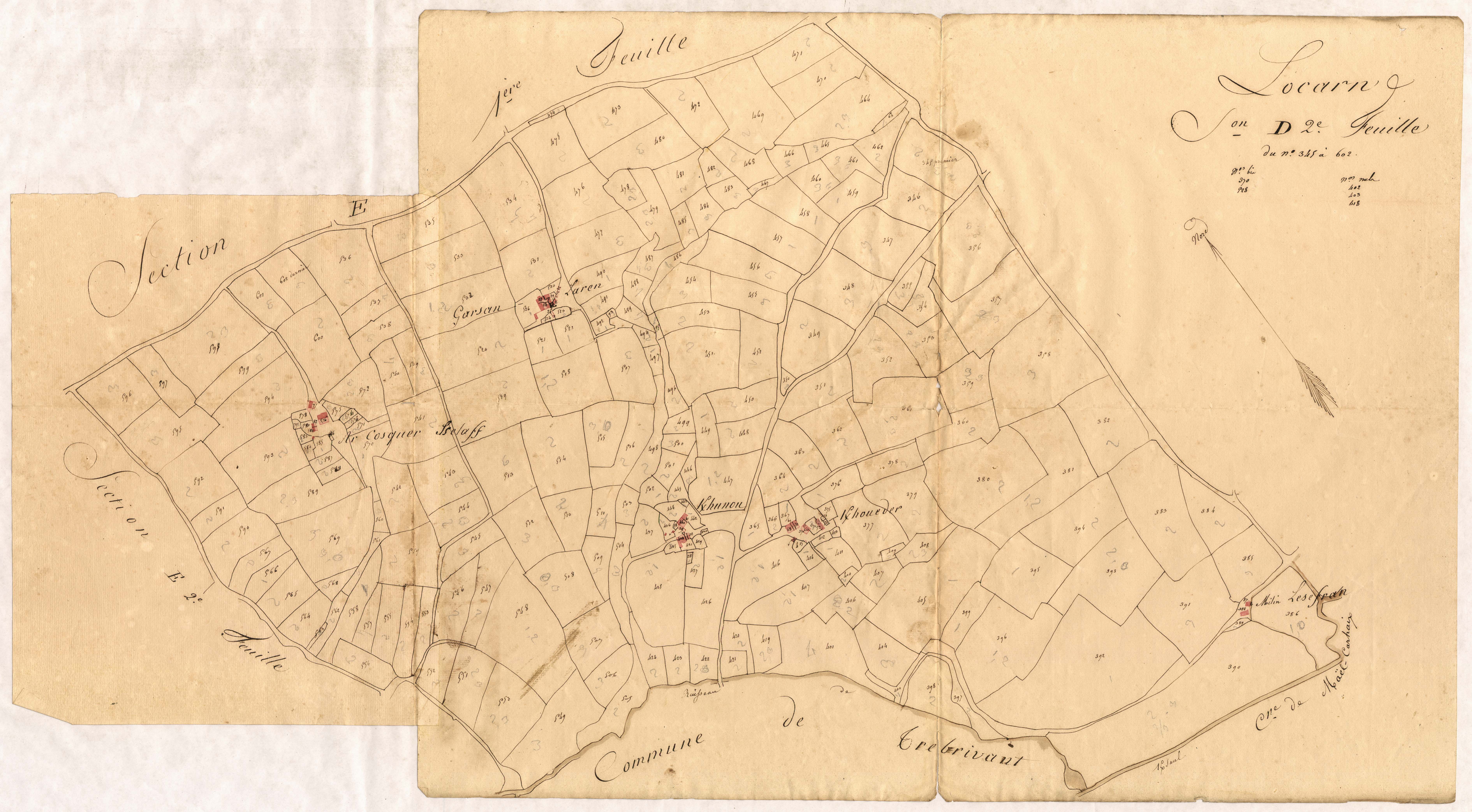 Locarn - Section D, 2e feuille