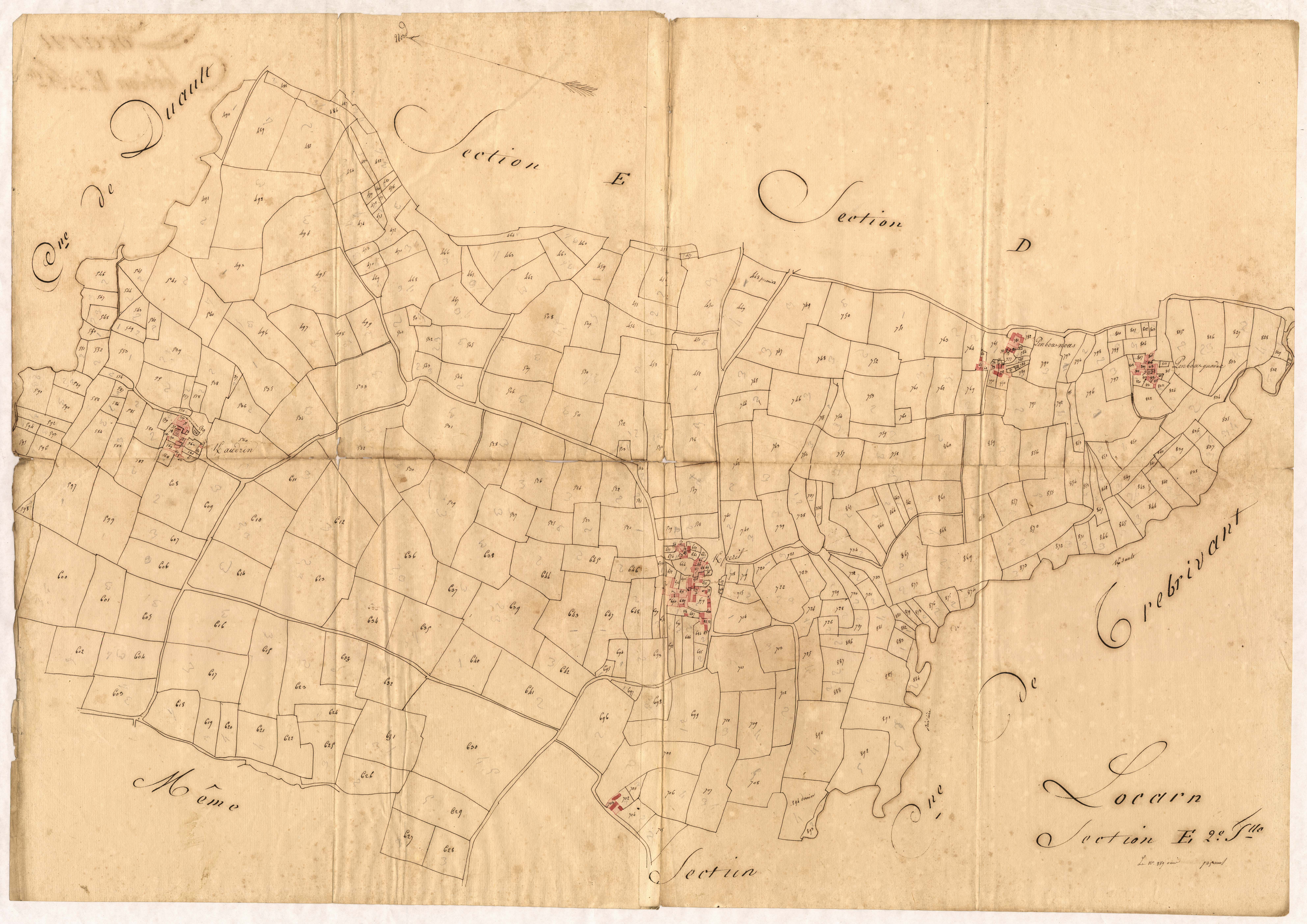 Locarn - Section E, 2e feuille