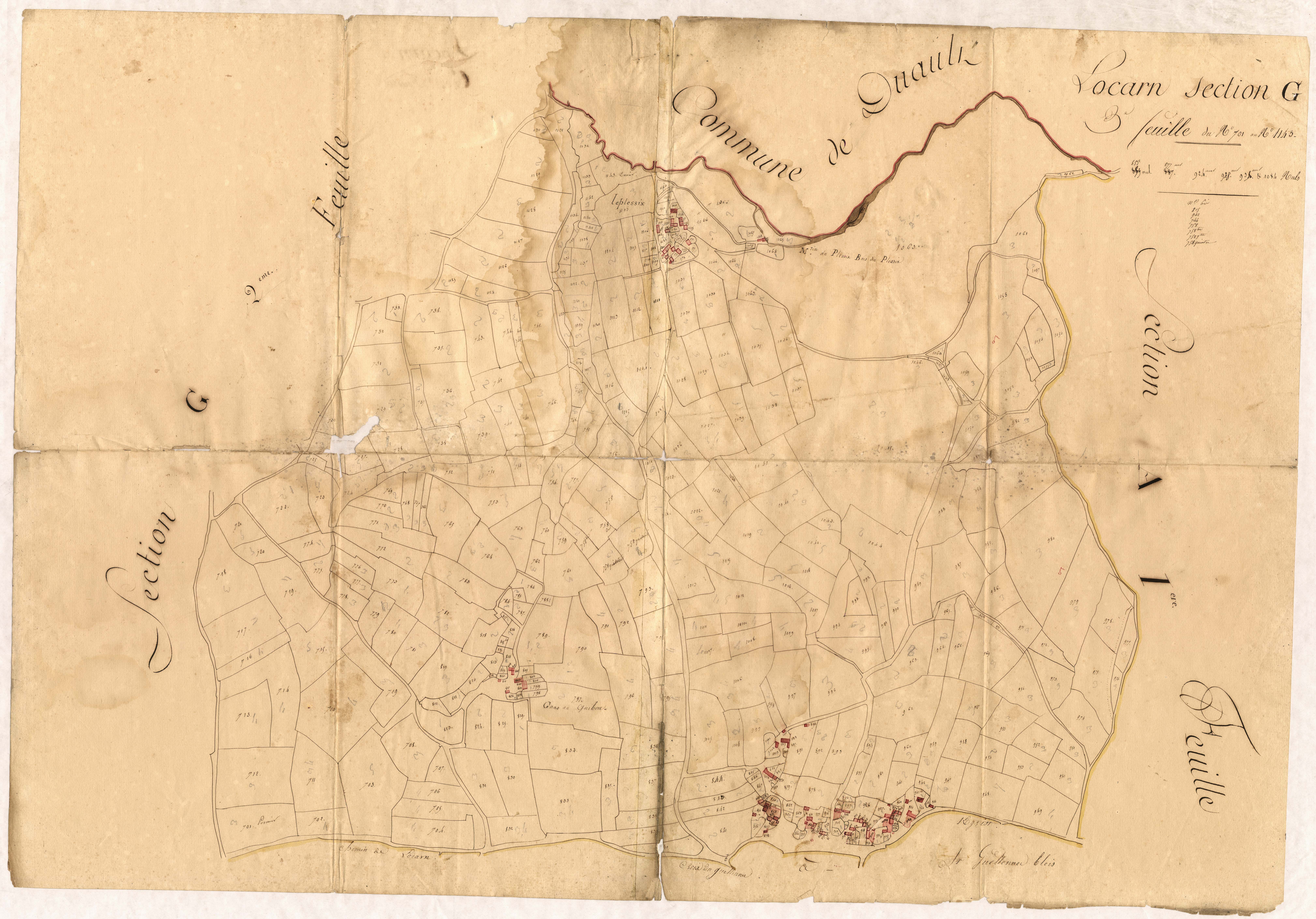 Locarn - Section G, 3e feuille