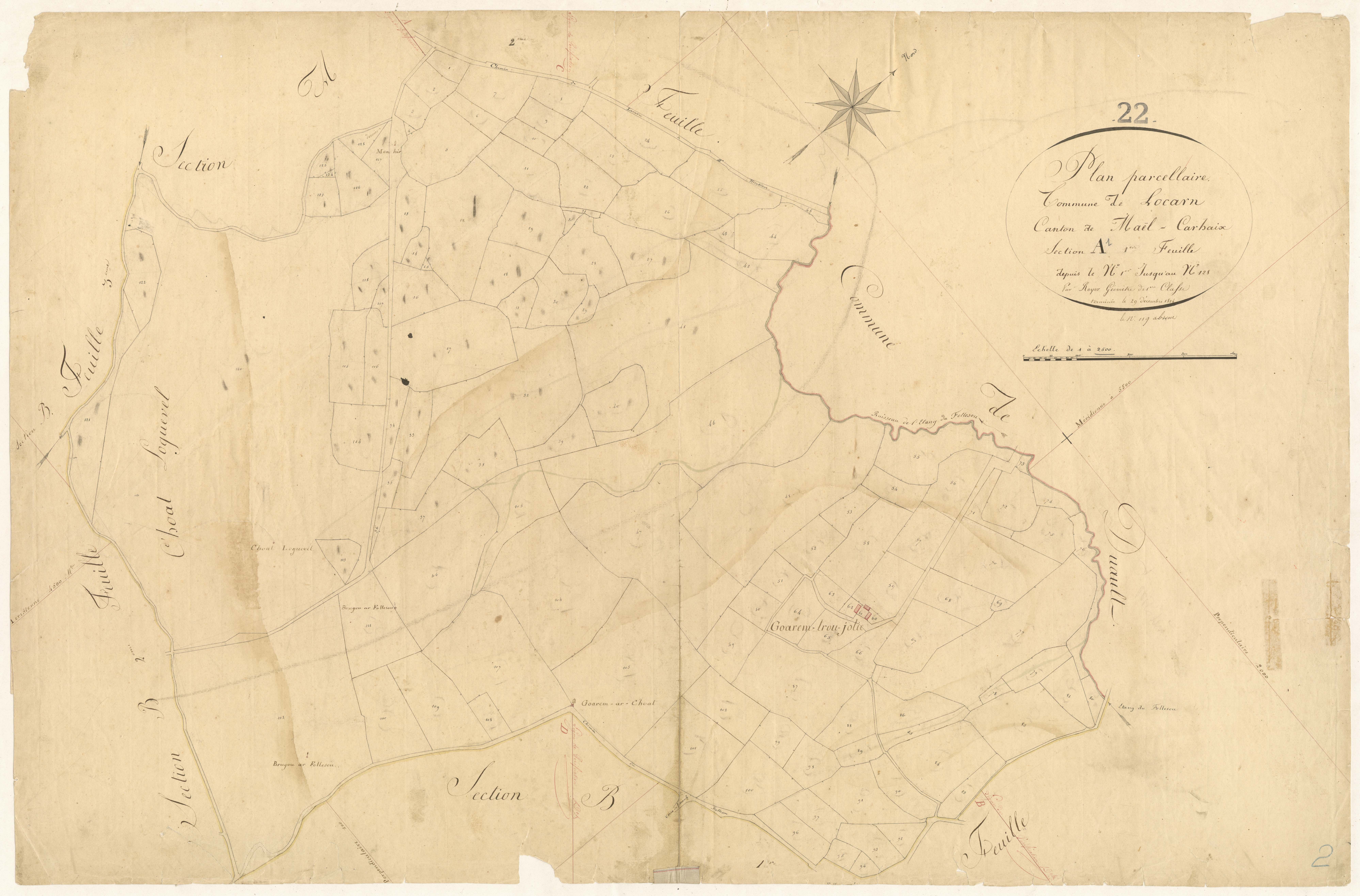 Locarn - Section A, 1re feuille