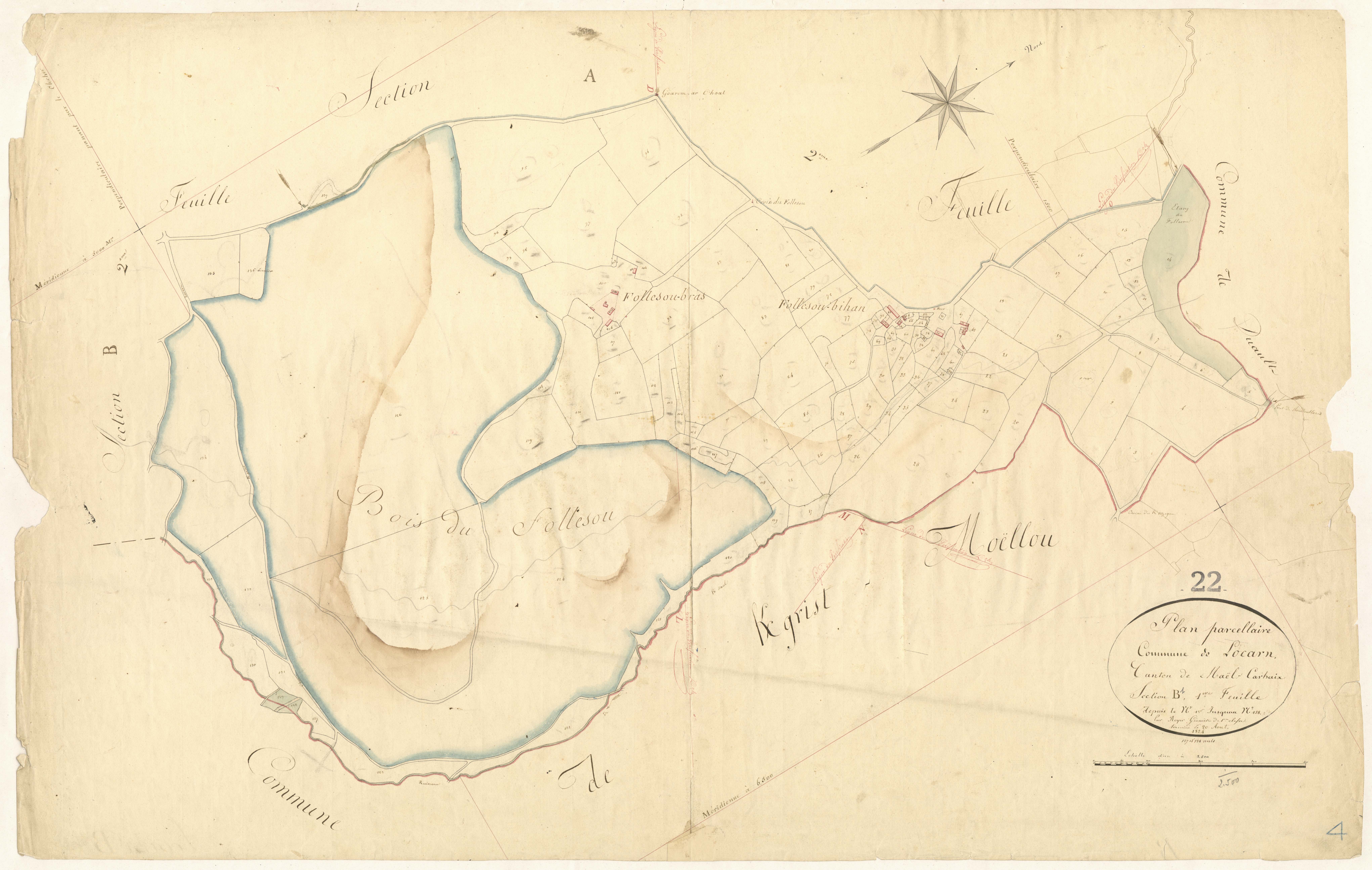 Locarn - Section B, 1re feuille