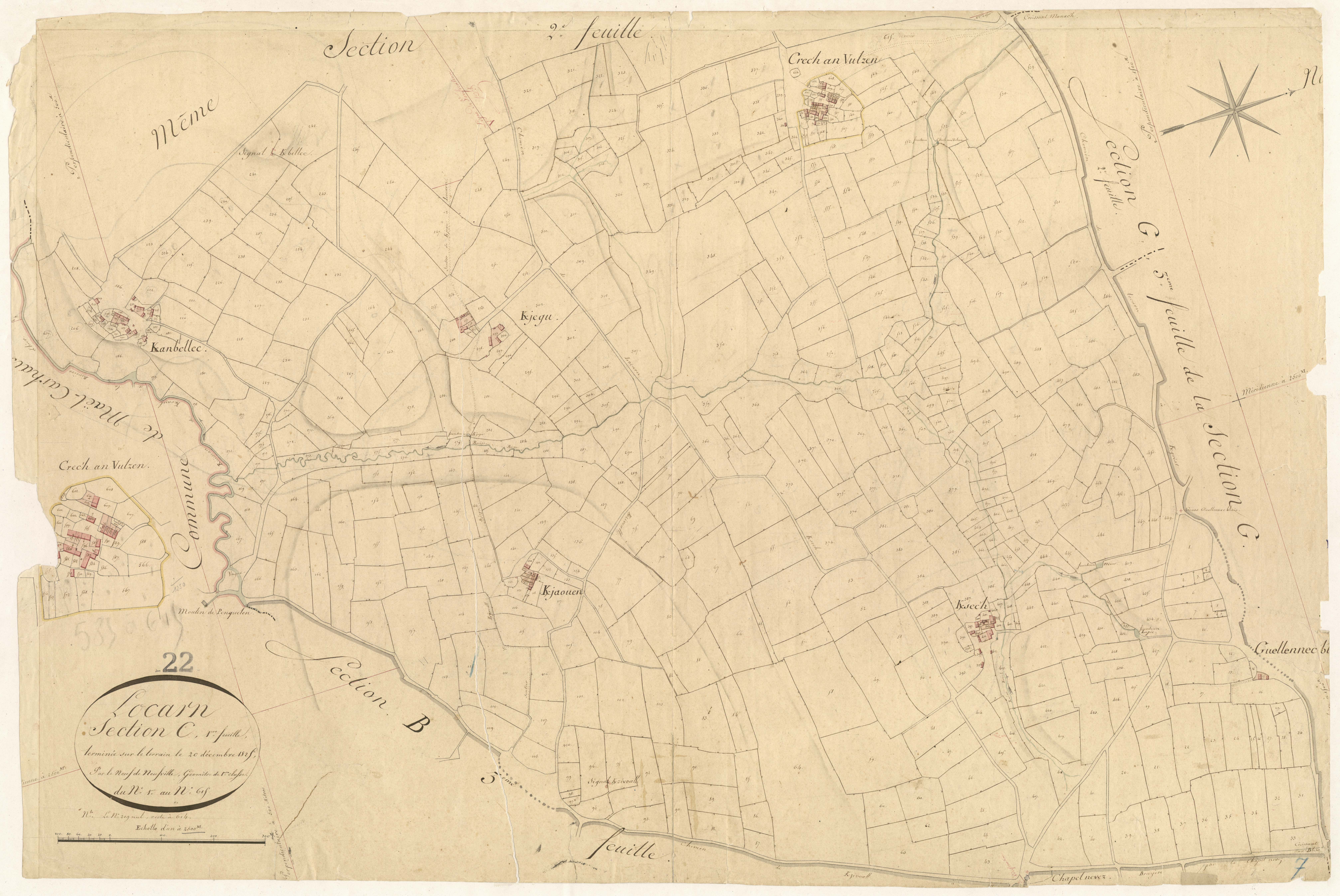 Locarn - Section C, 1re feuille