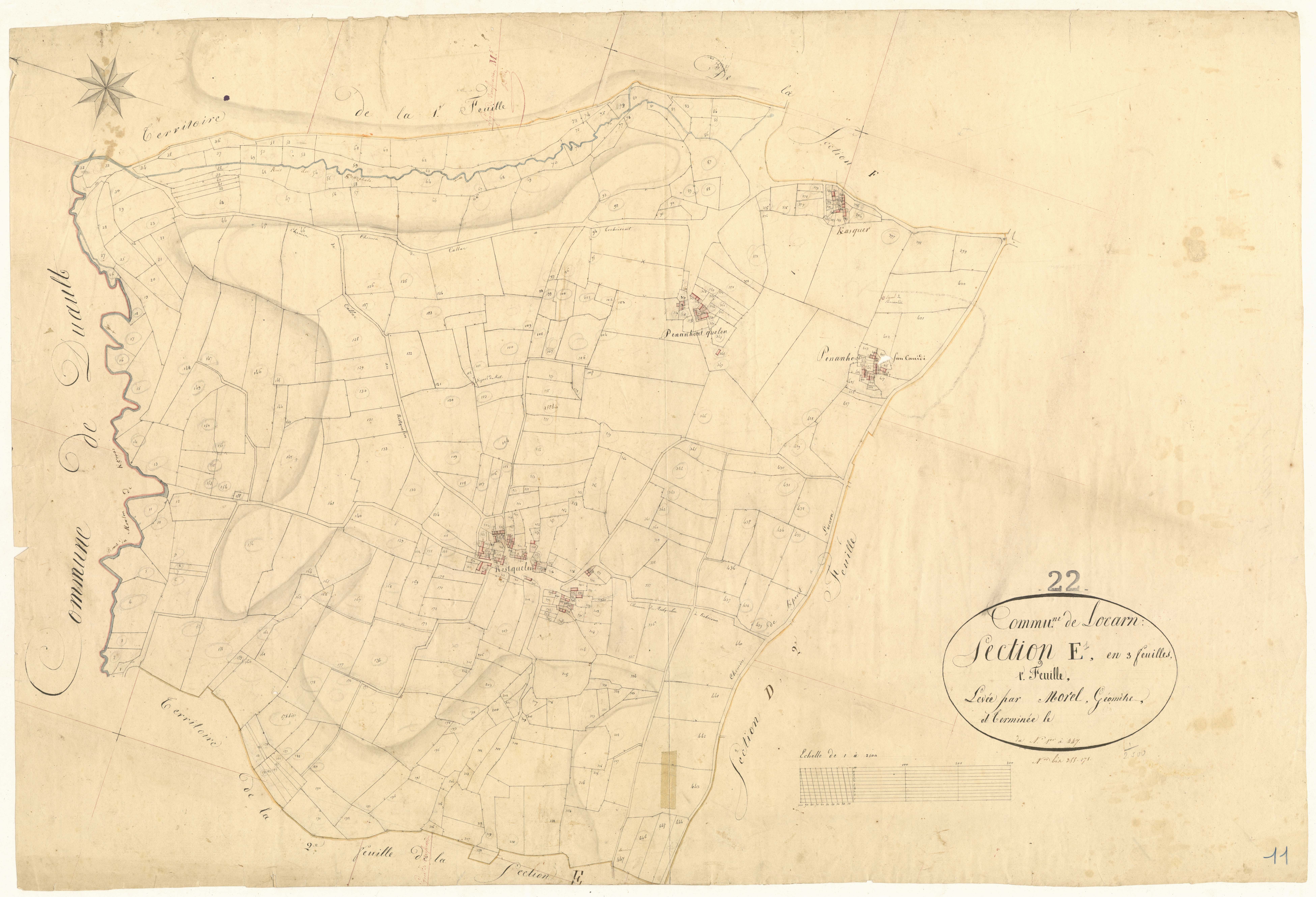 Locarn - Section E, 1re feuille