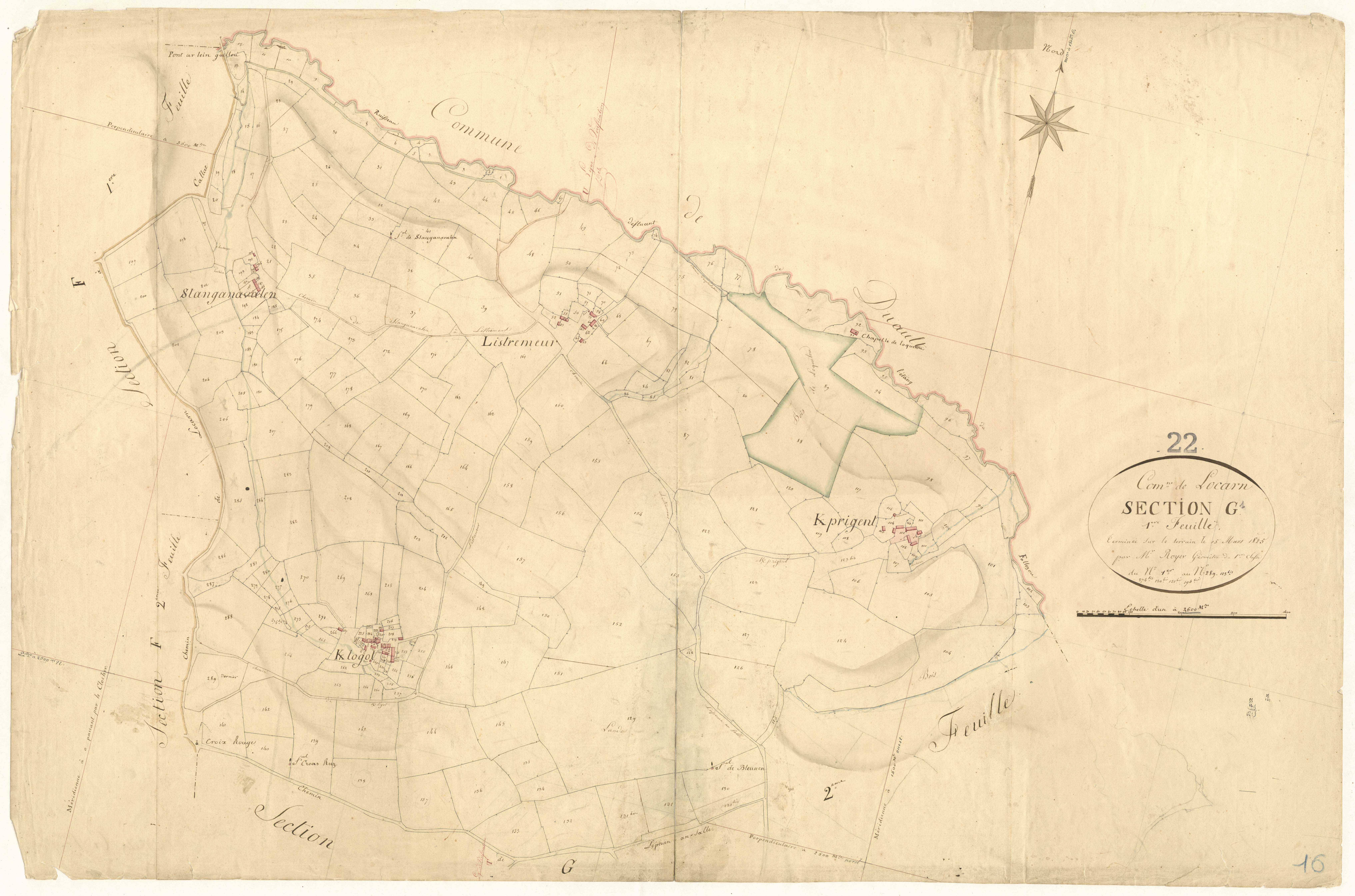 Locarn - Section G, 1re feuille