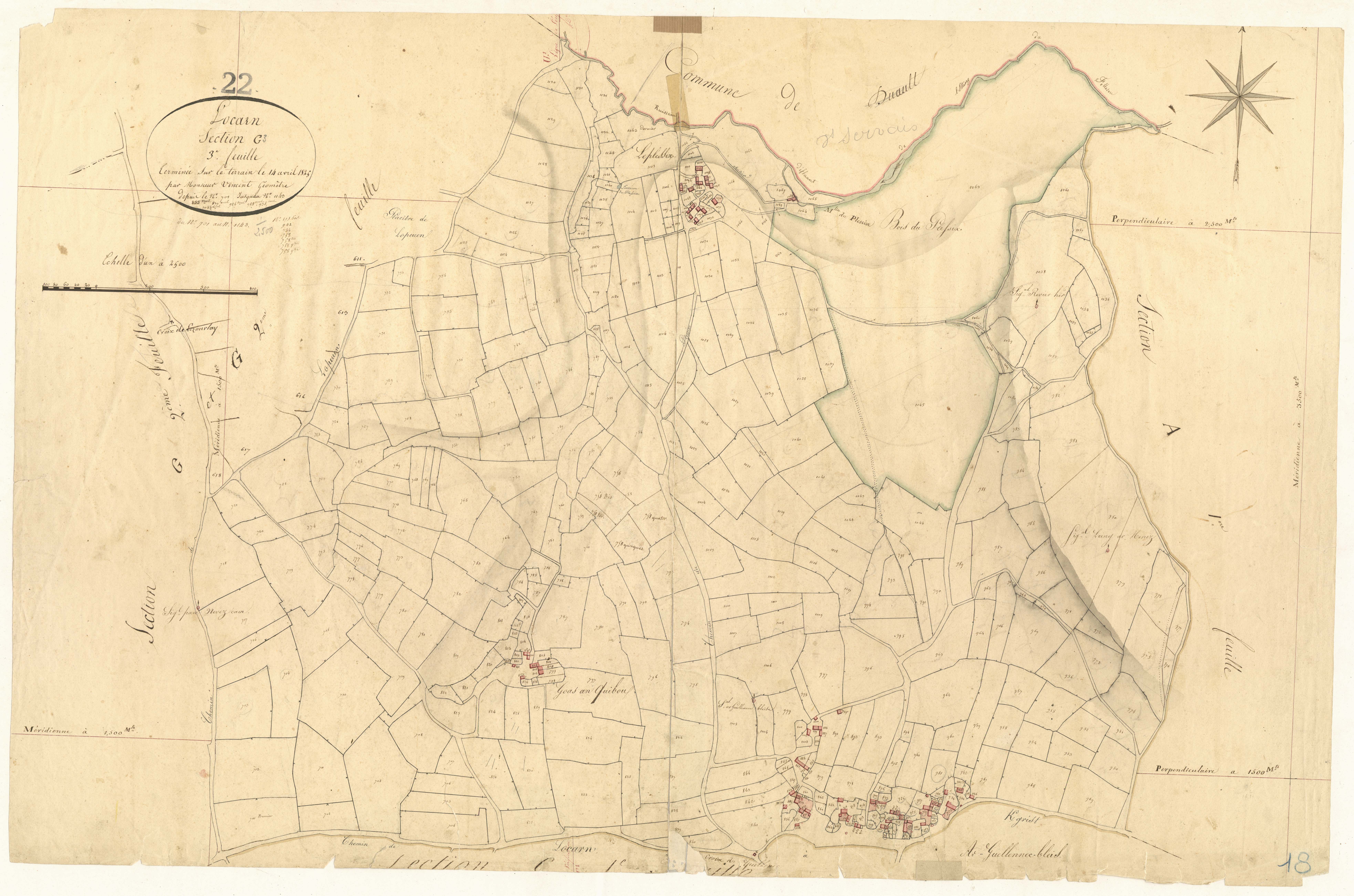 Locarn - Section G, 3e feuille