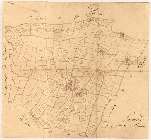 Locarn - Section E, 1re feuille