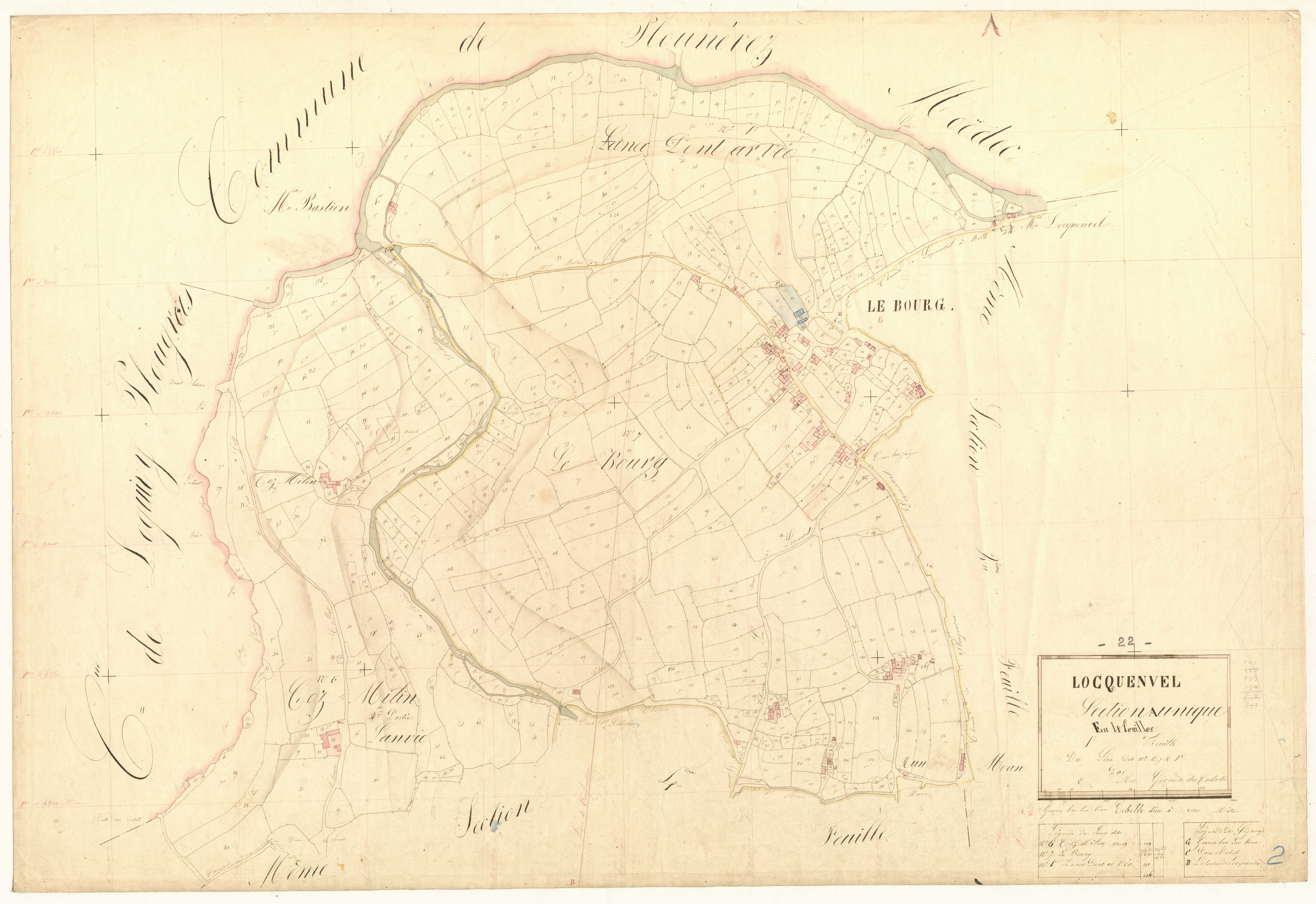 Loc-Envel - Section A, 1re feuille
