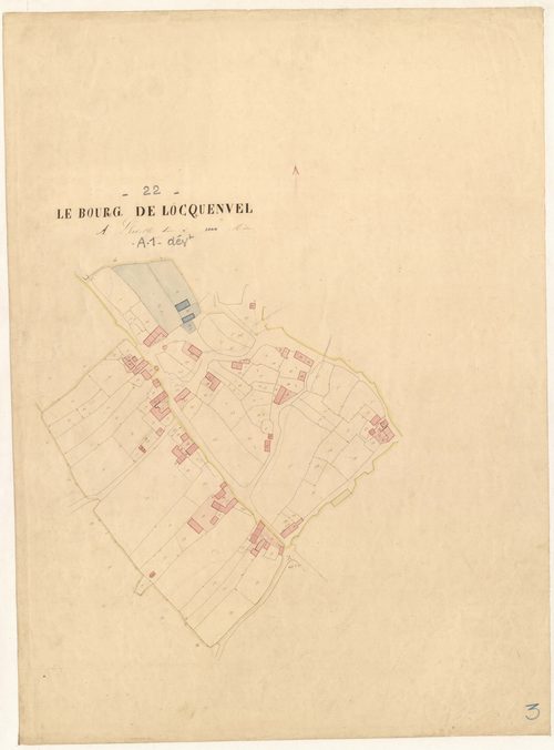 Loc-Envel - Section A, 1re feuille : développement