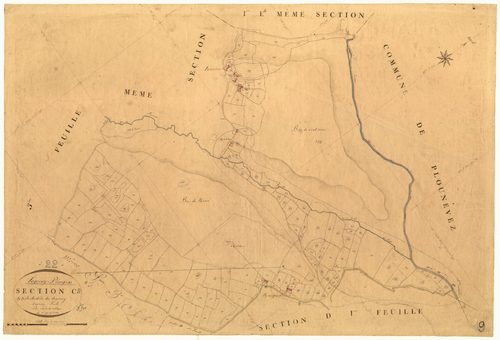 Loguivy-Plougras - Section C, 2e feuille