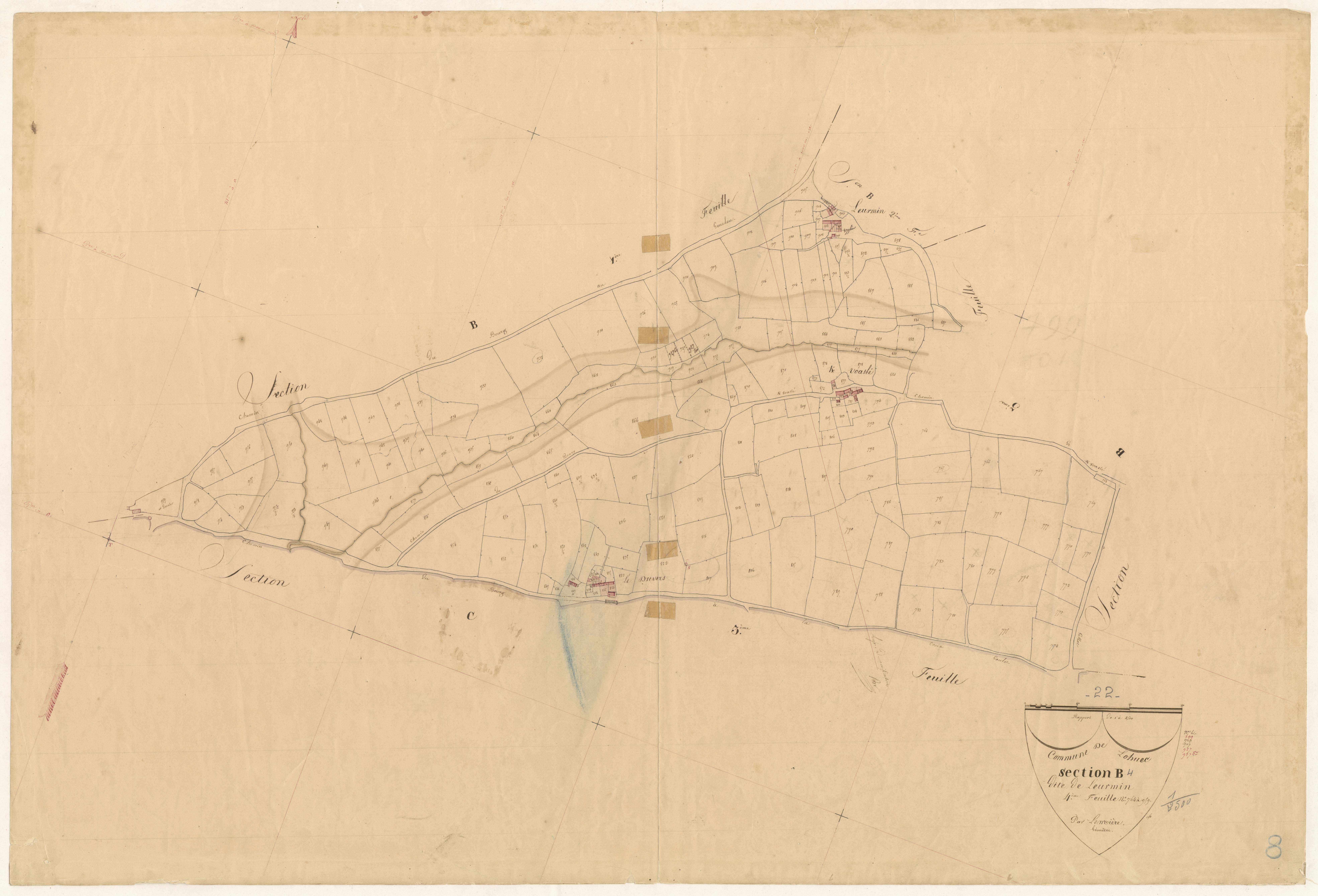 Lohuec - Section B, 4e feuille