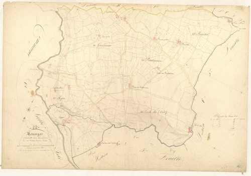Louargat - Section H, 3e feuille