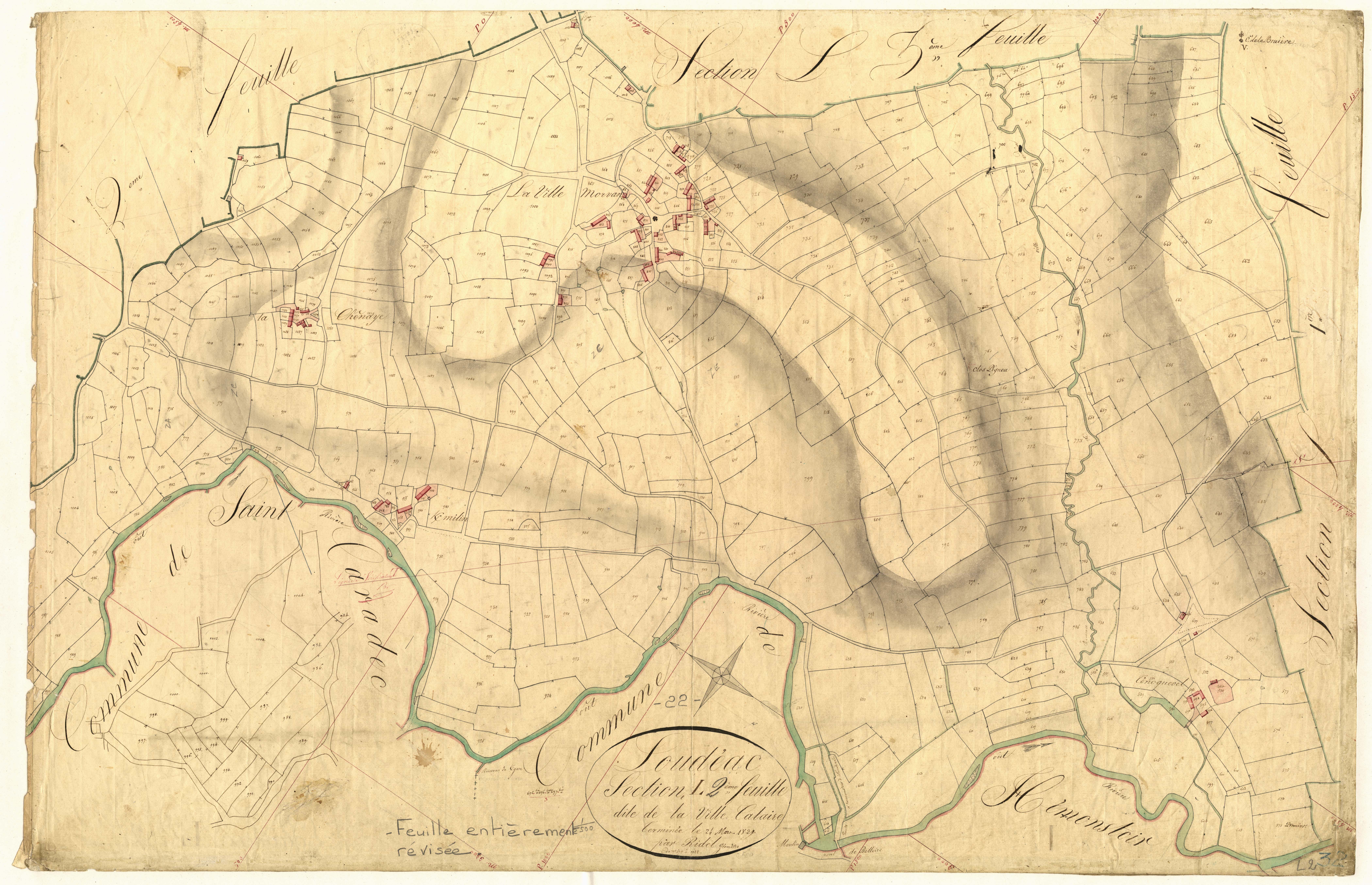 Loudéac - Section L, 2e feuille