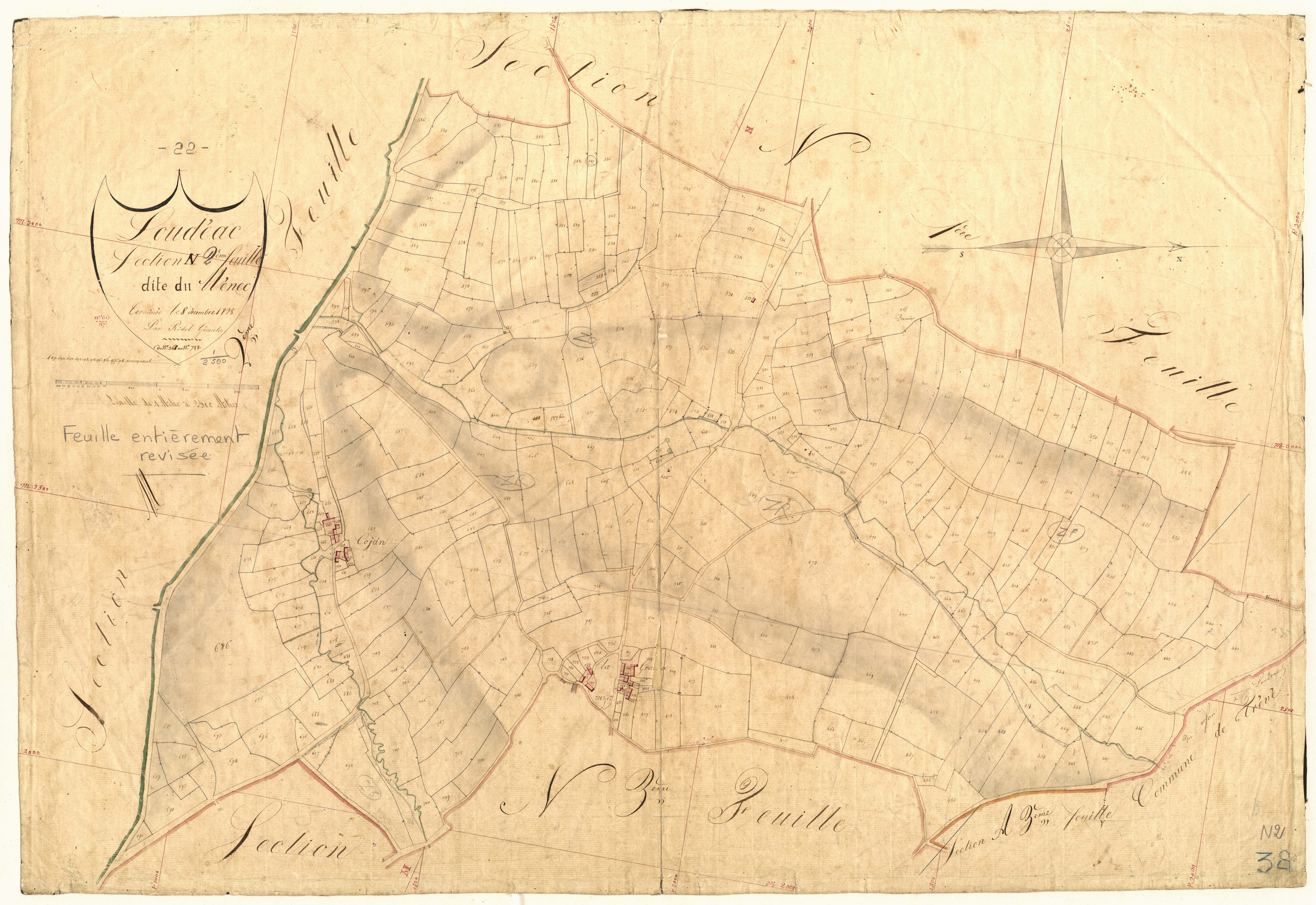 Loudéac - Section N, 2e feuille