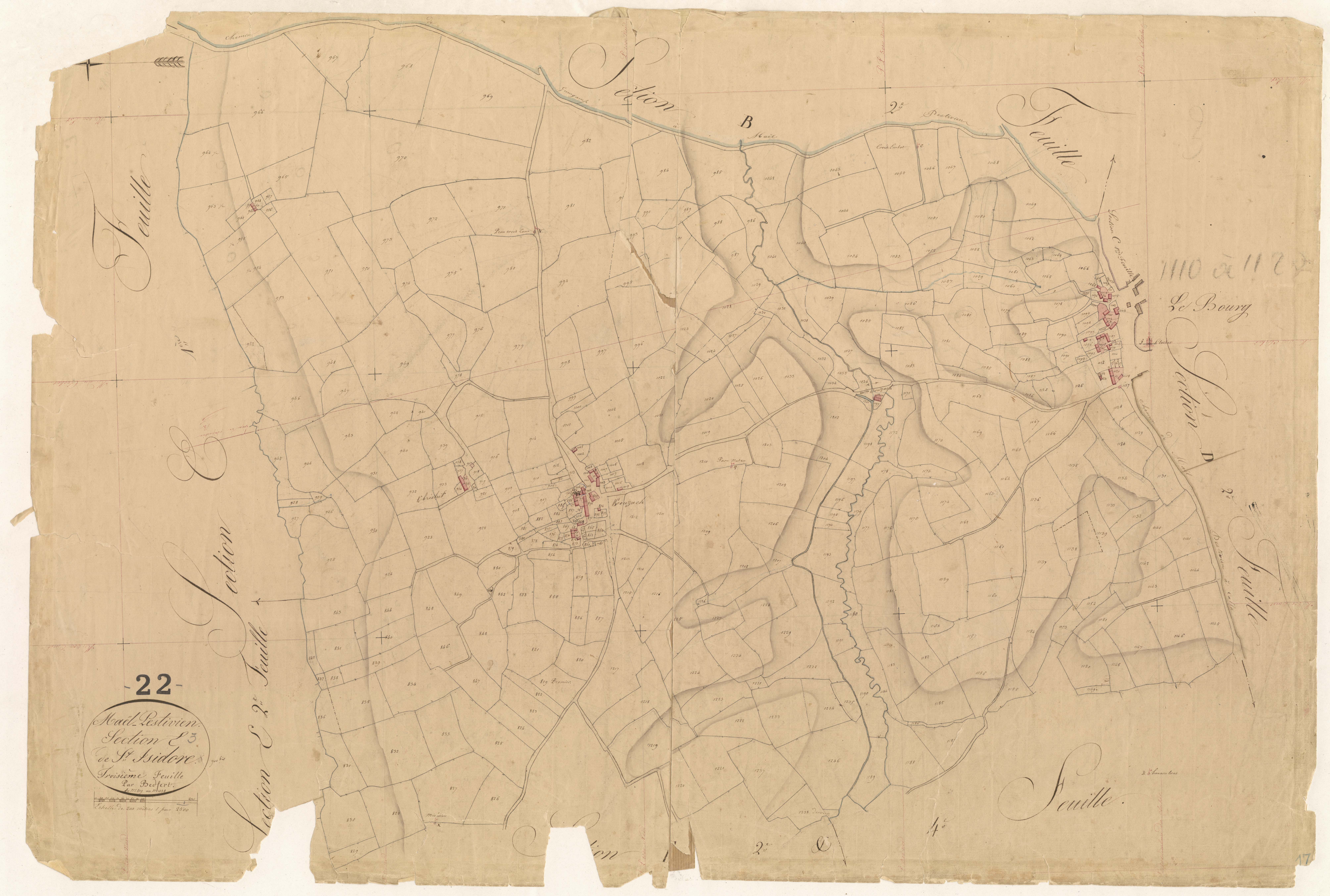 Maël-Pestivien - Section E, 2e feuille