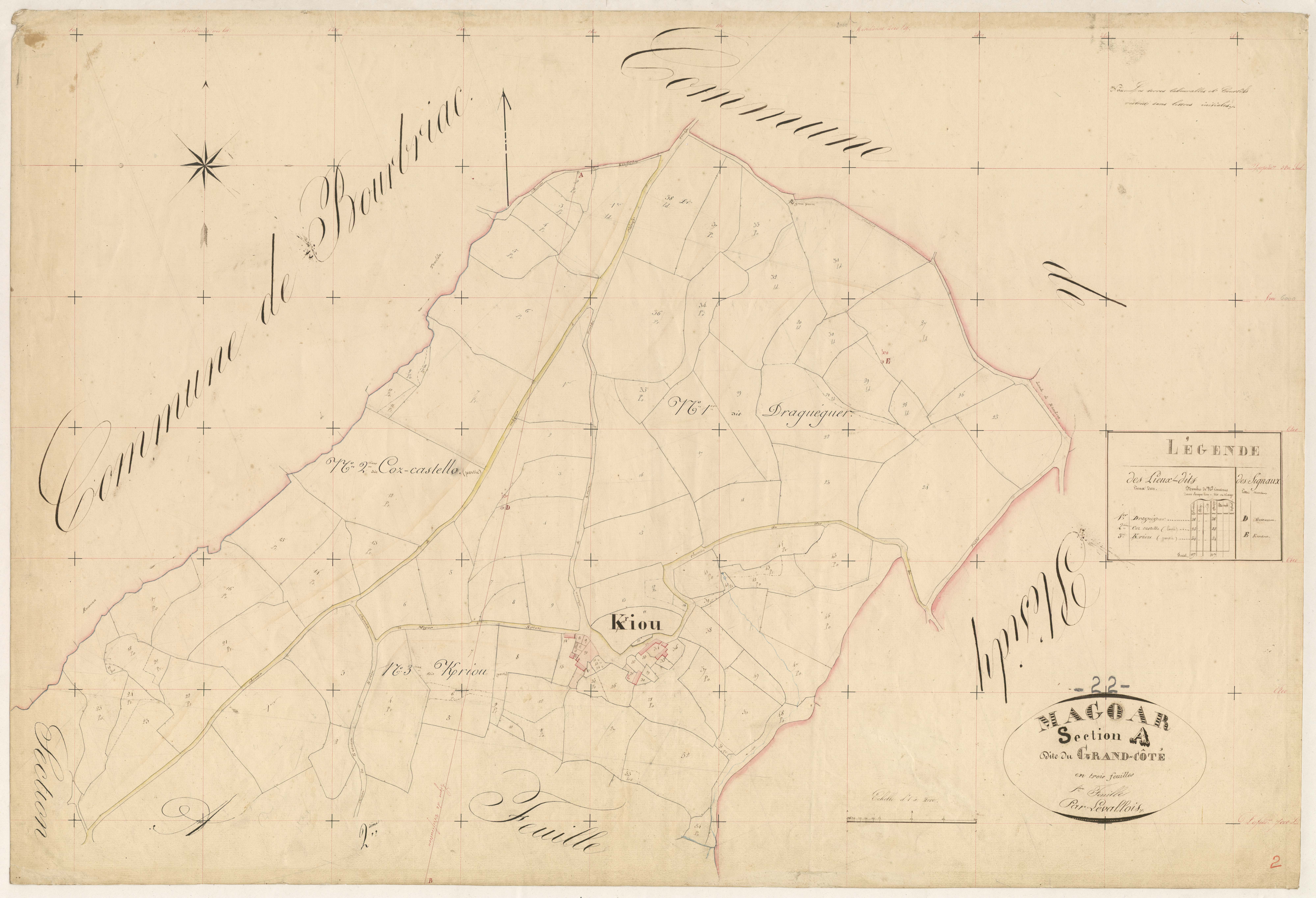 Magoar - Section A, 1re feuille