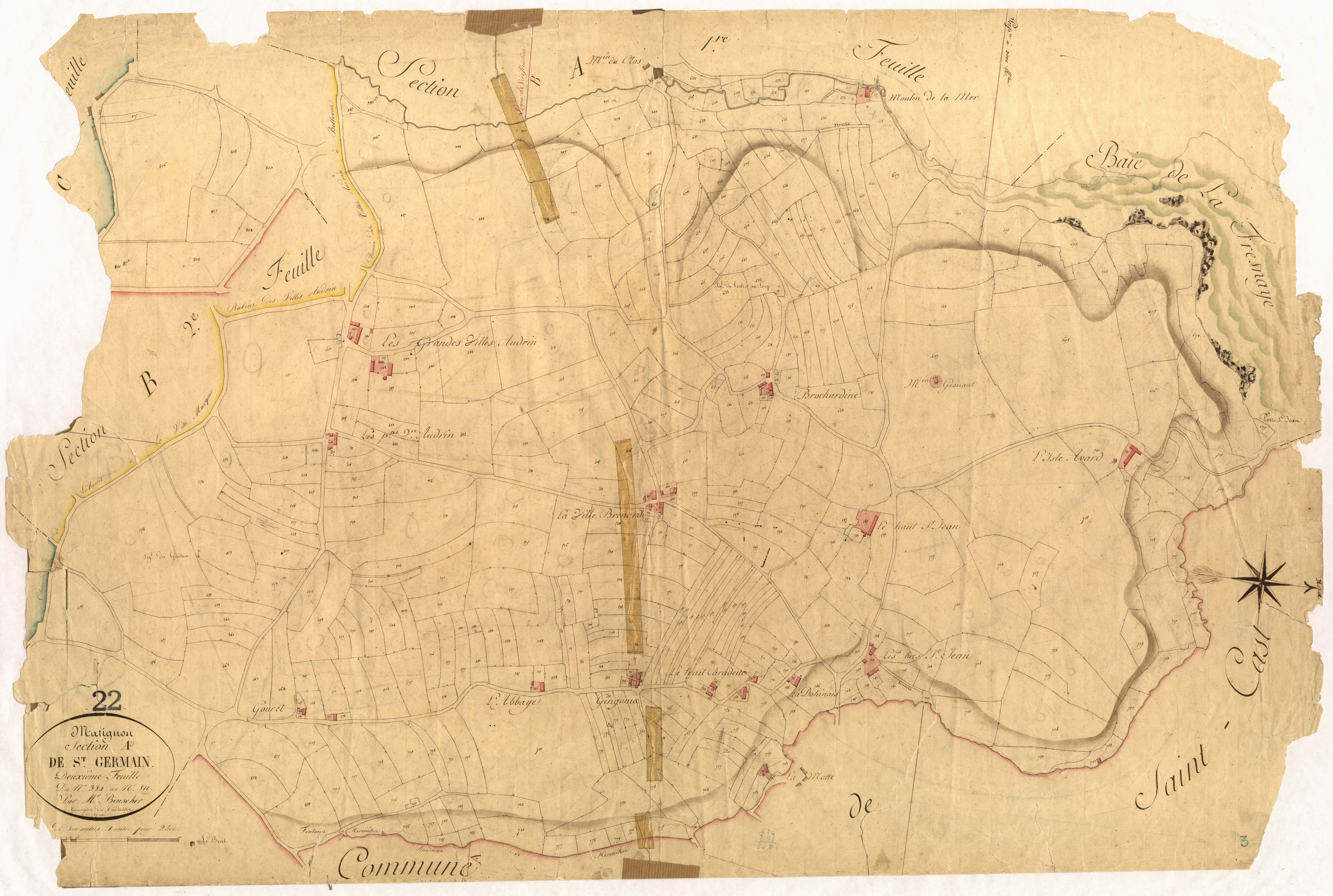 Matignon - Section A, 2e feuille