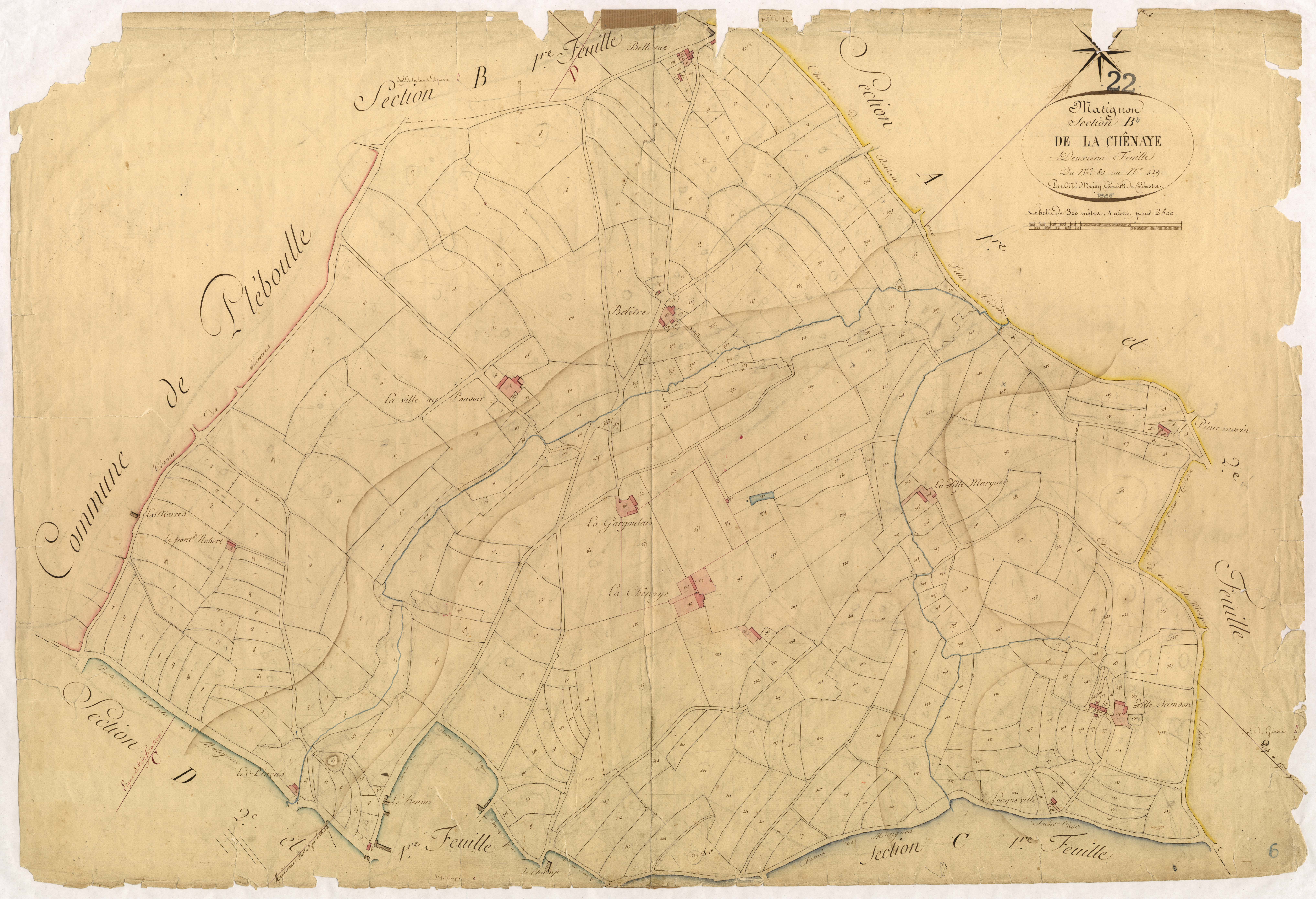 Matignon - Section B, 2e feuille