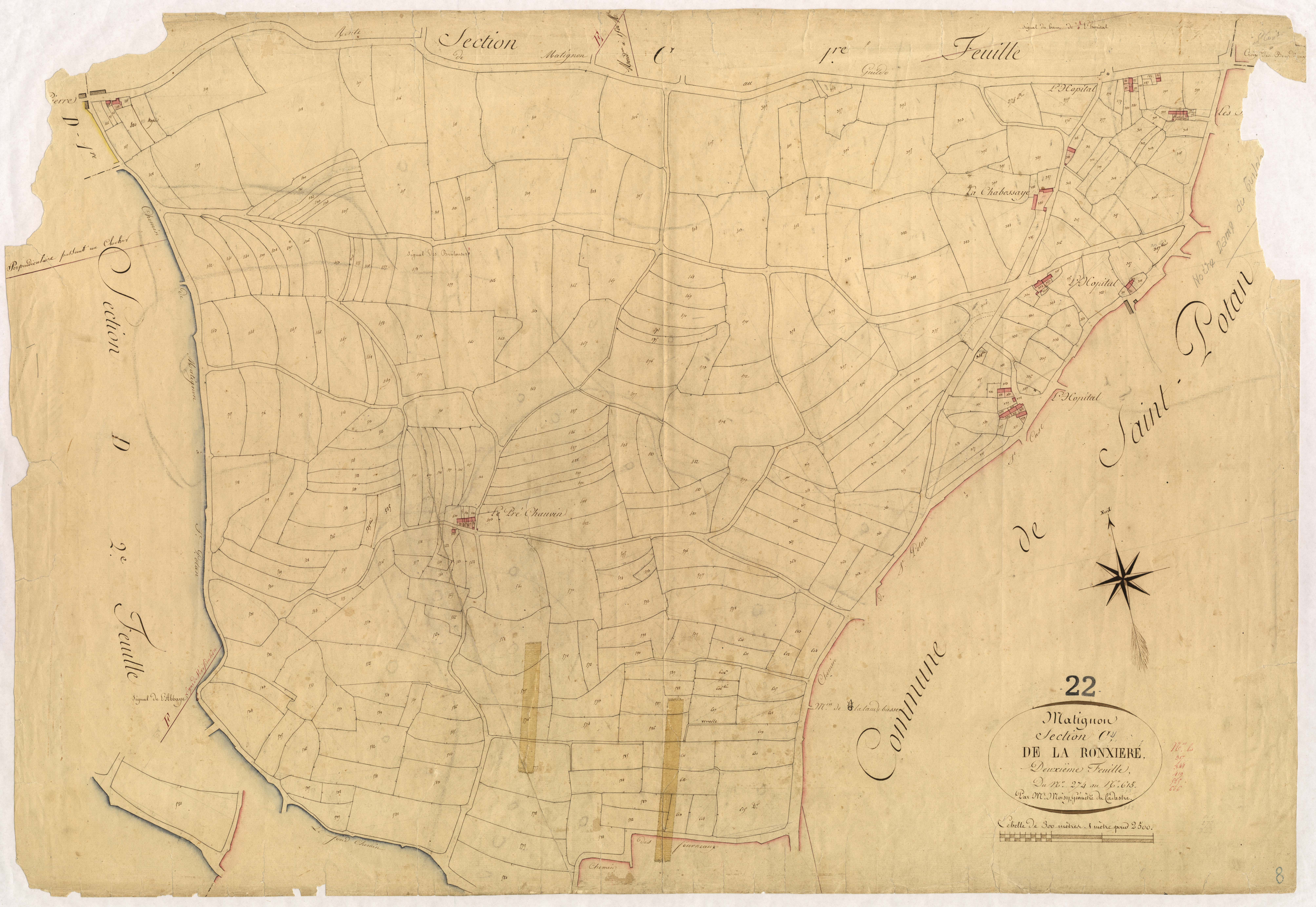 Matignon - Section C, 2e feuille