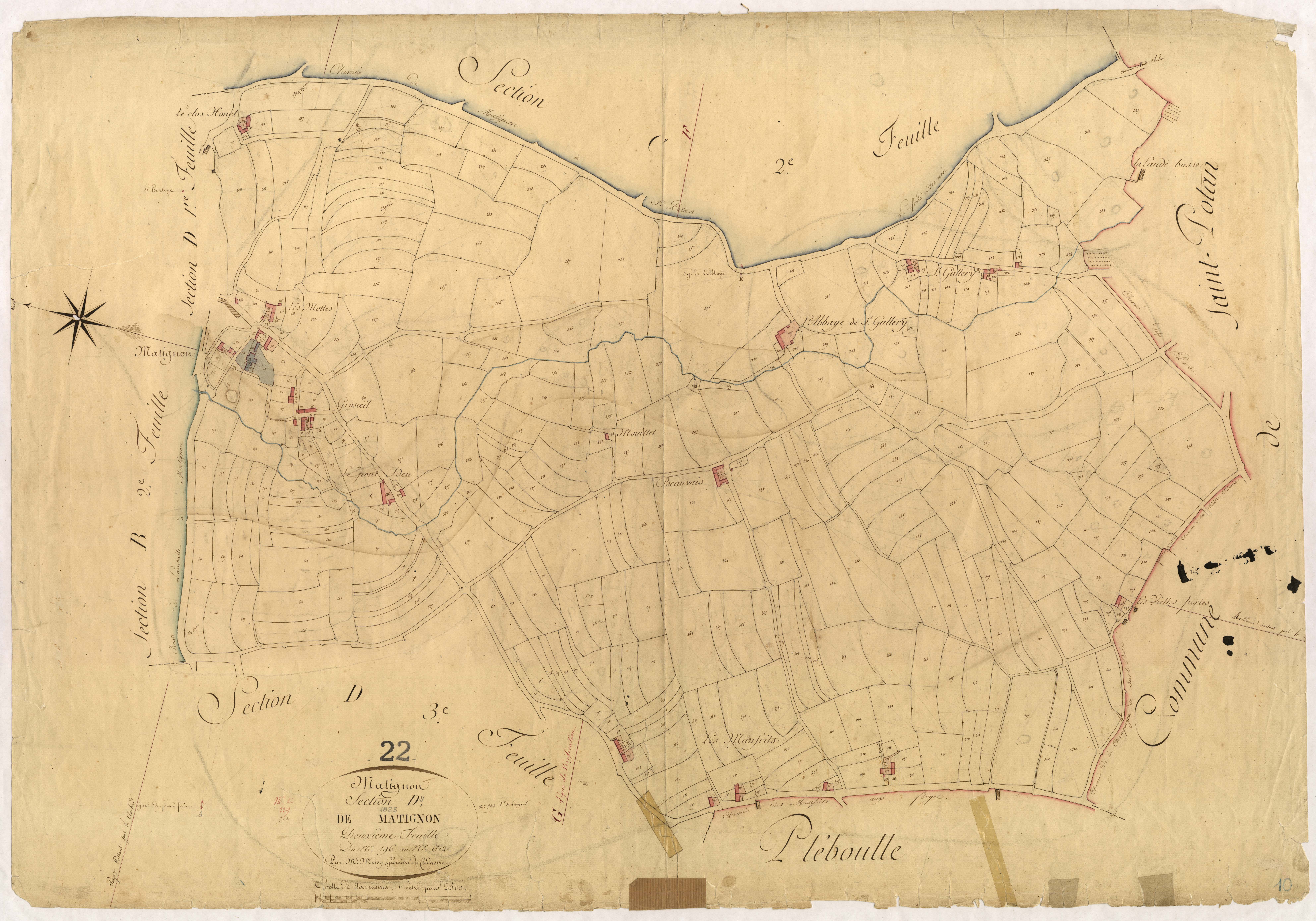 Matignon - Section D, 2e feuille
