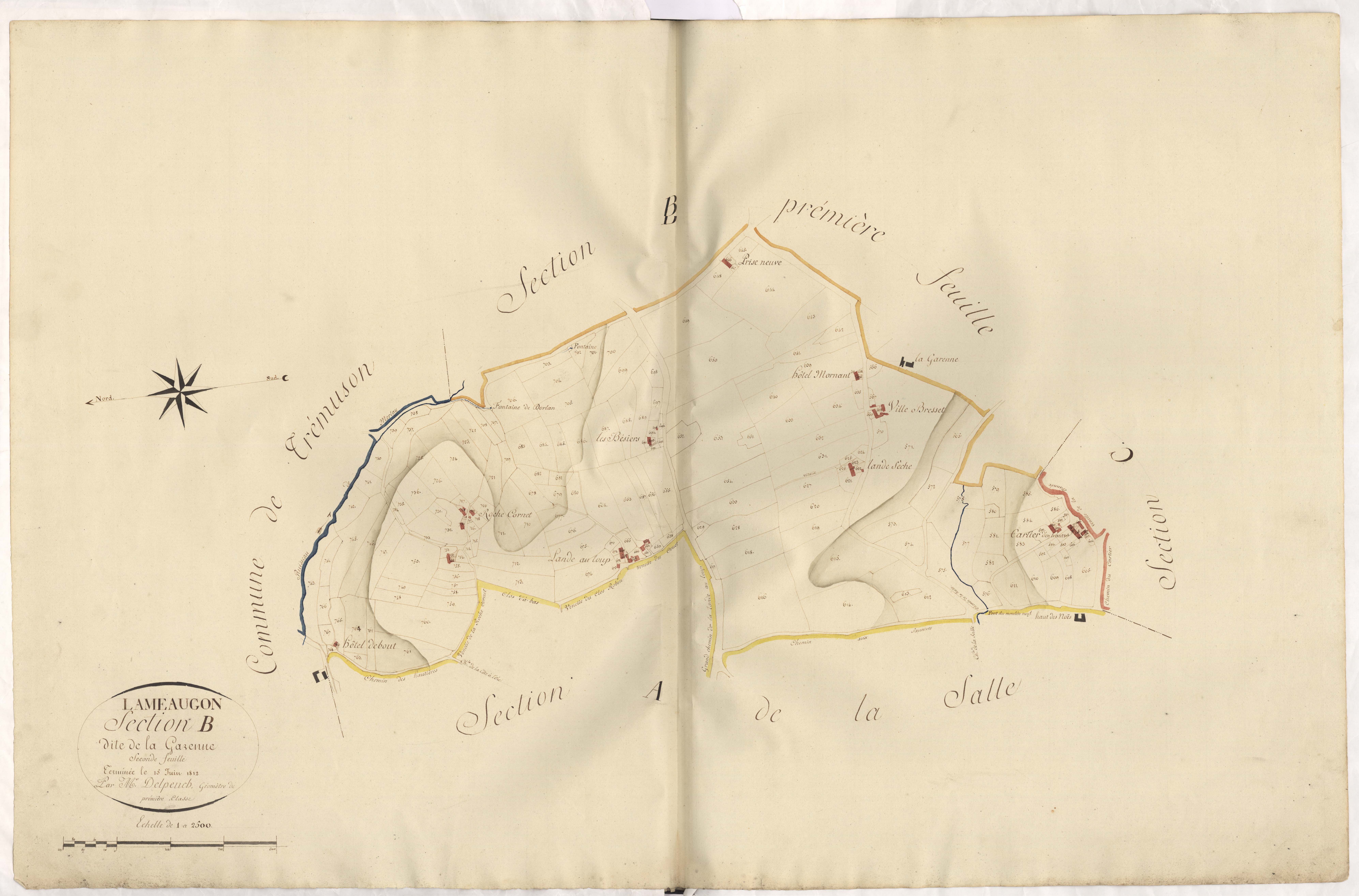 La Méaugon - Section B, 2e feuille