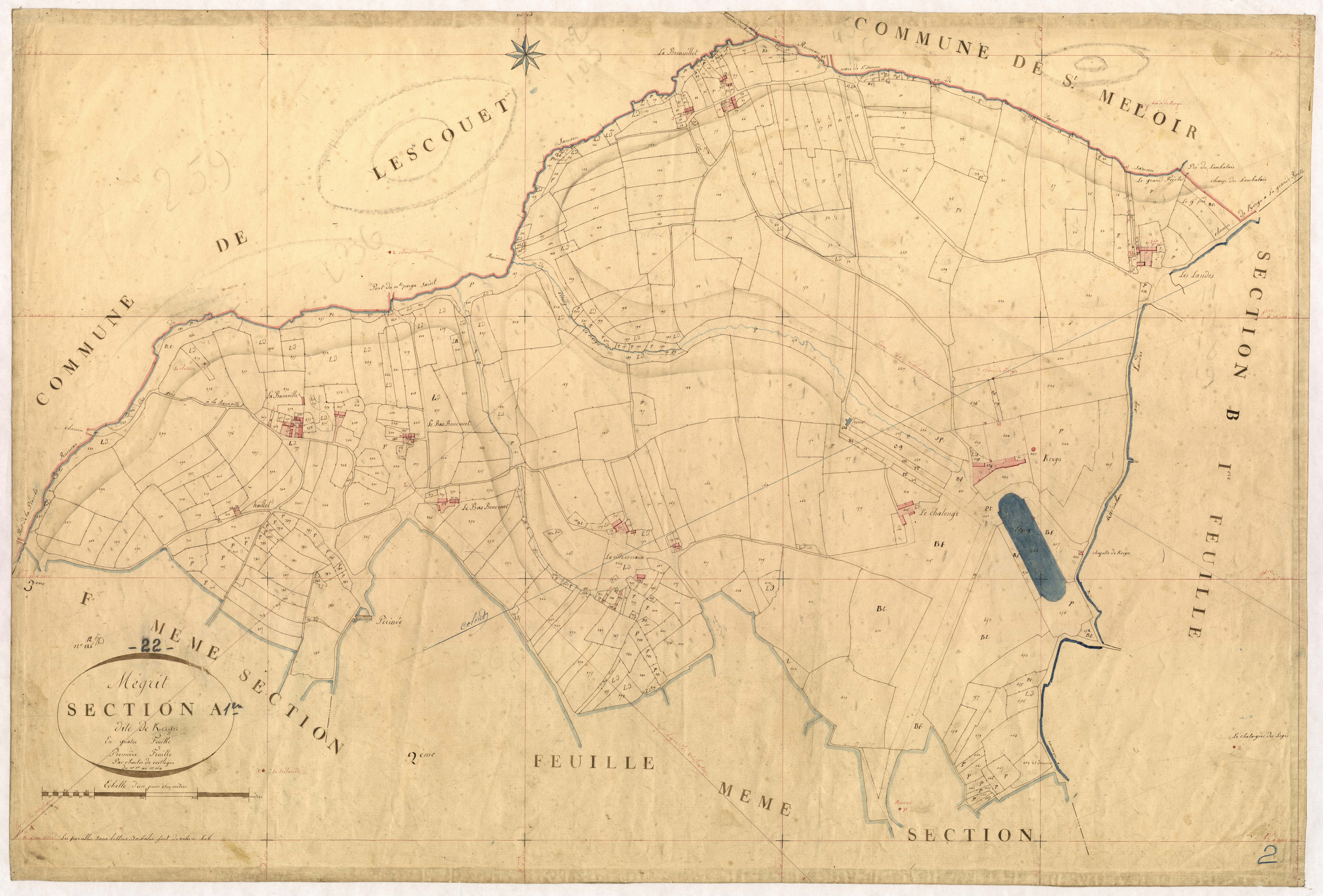Mégrit - Section A, 1re feuille