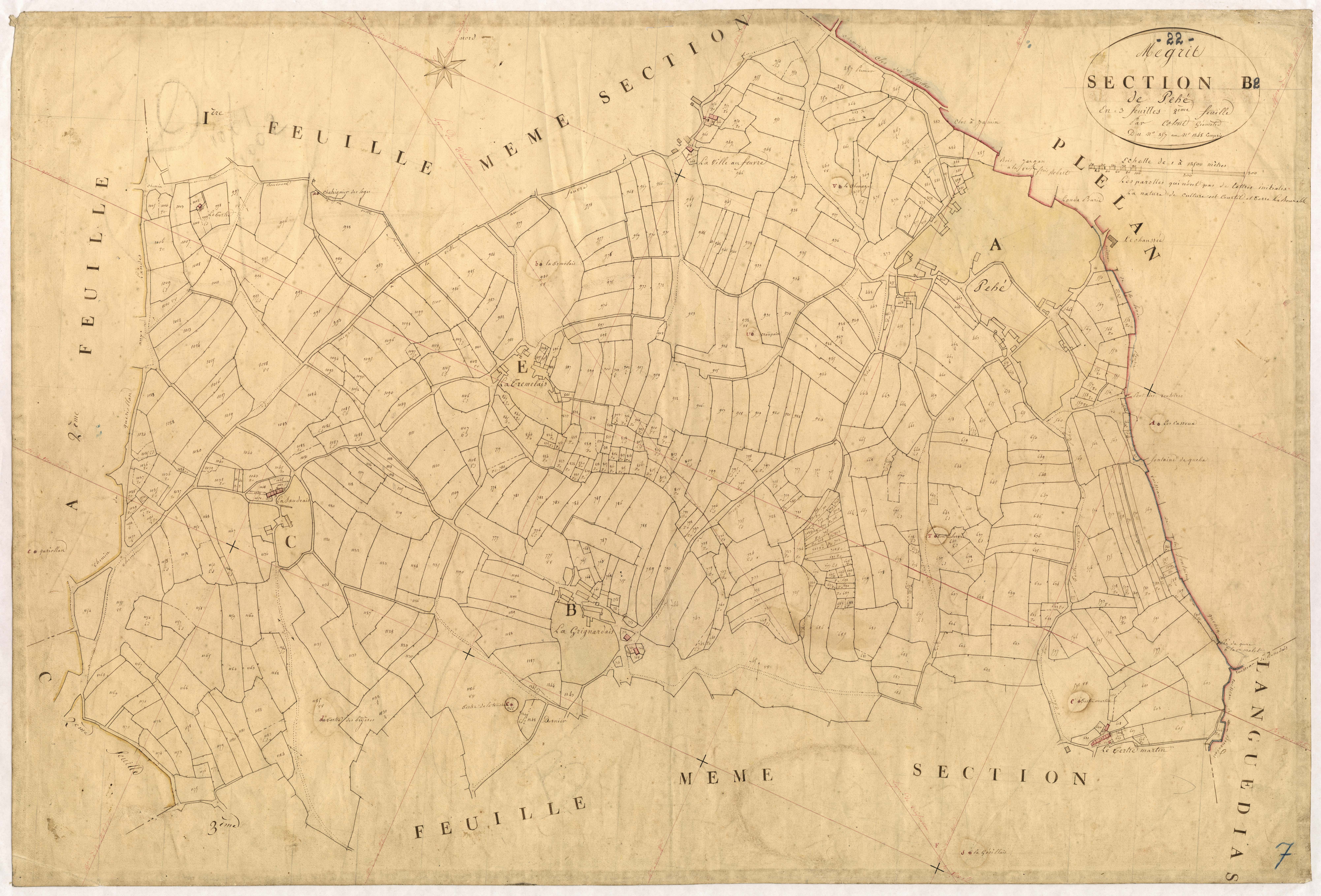 Mégrit - Section B, 2e feuille