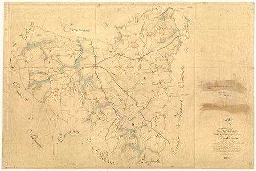 Mellionnec - Tableau d'assemblage