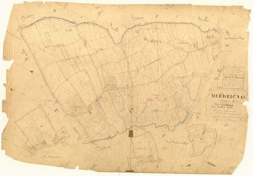 Merdrignac - Section F, 2e feuille