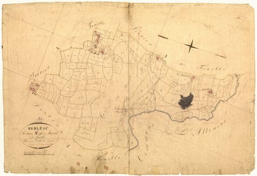 Merléac - Section A, 1re feuille