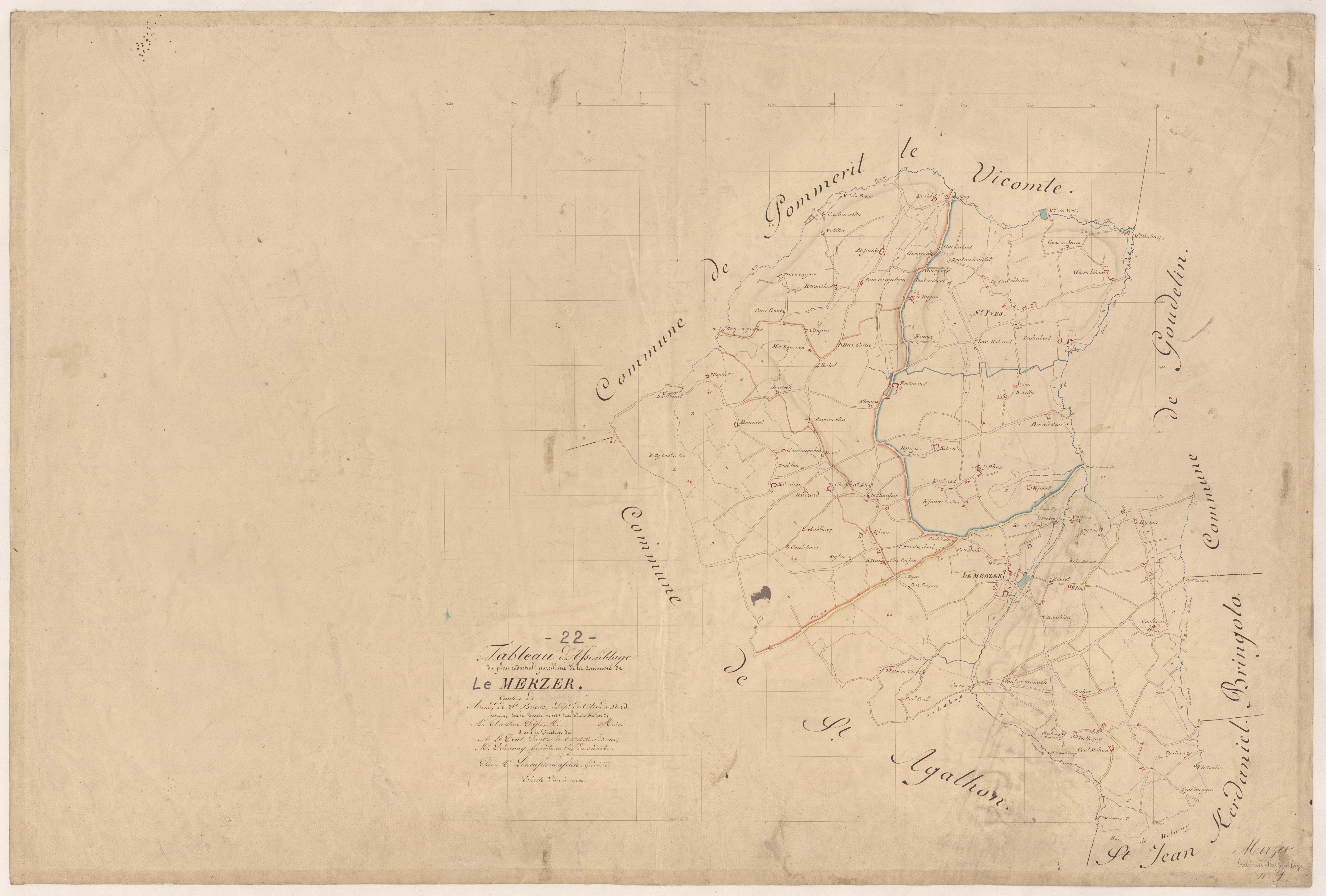 Le Merzer - Tableau d'assemblage