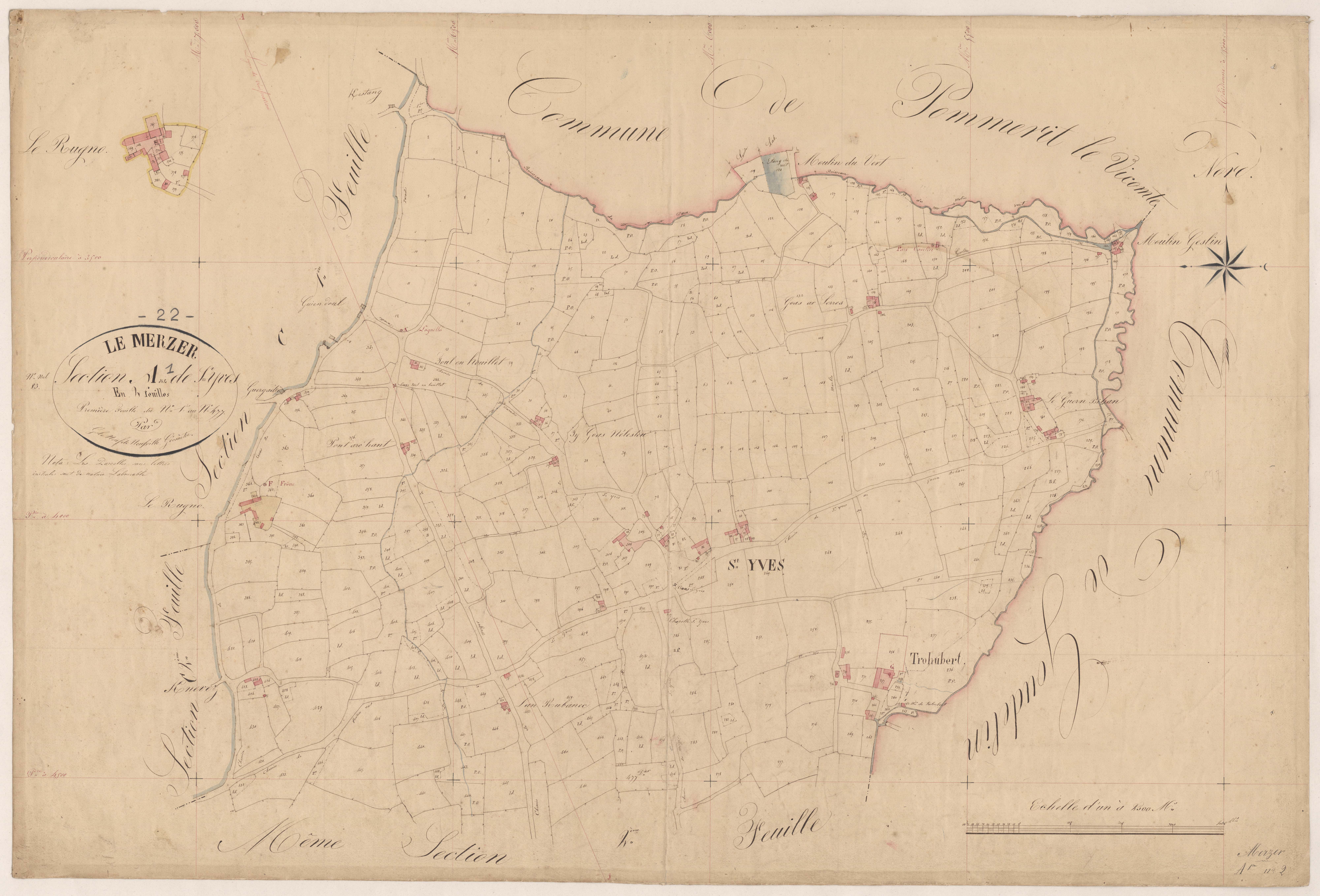 Le Merzer - Section A, 1re feuille
