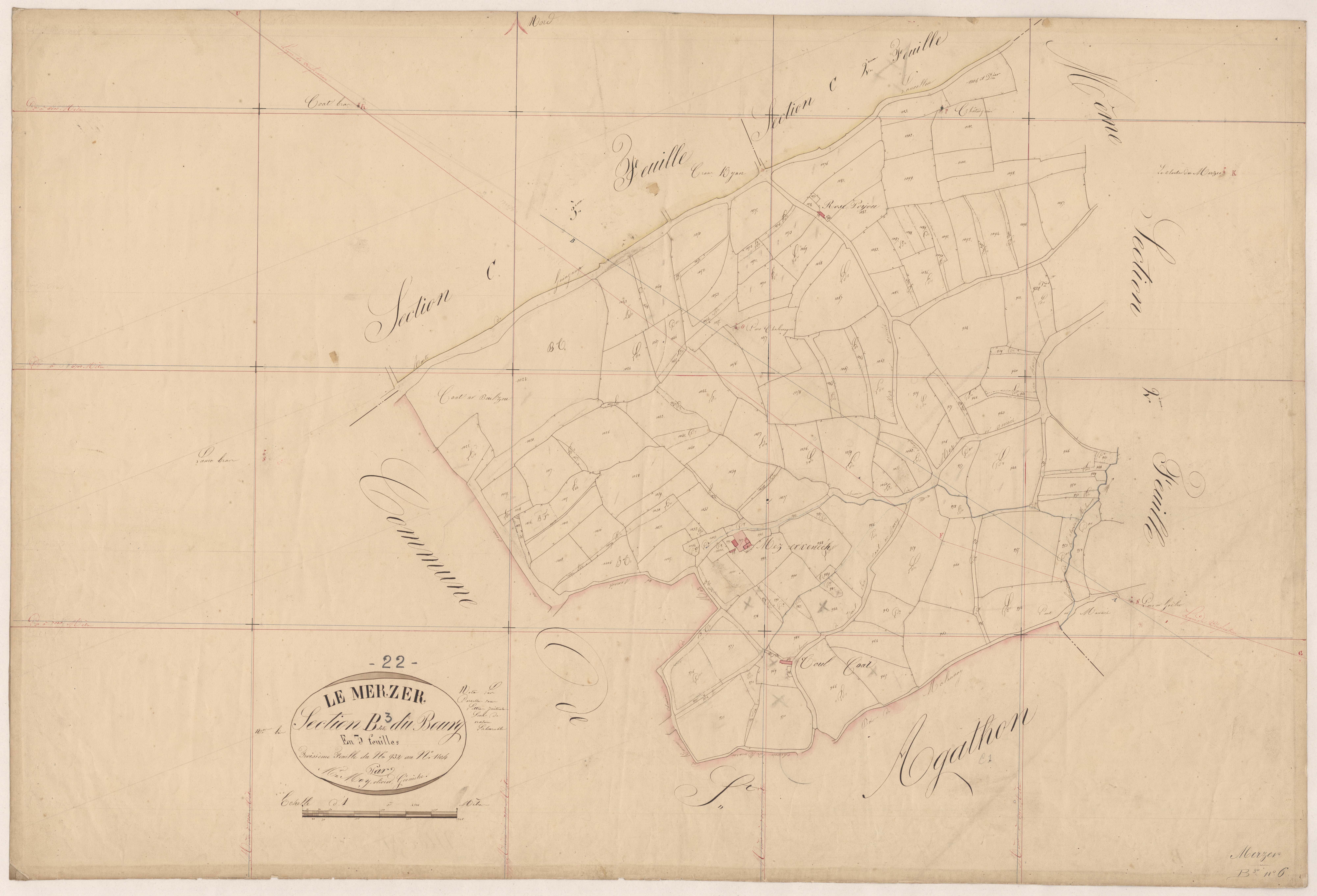 Le Merzer - Section B, 3e feuille