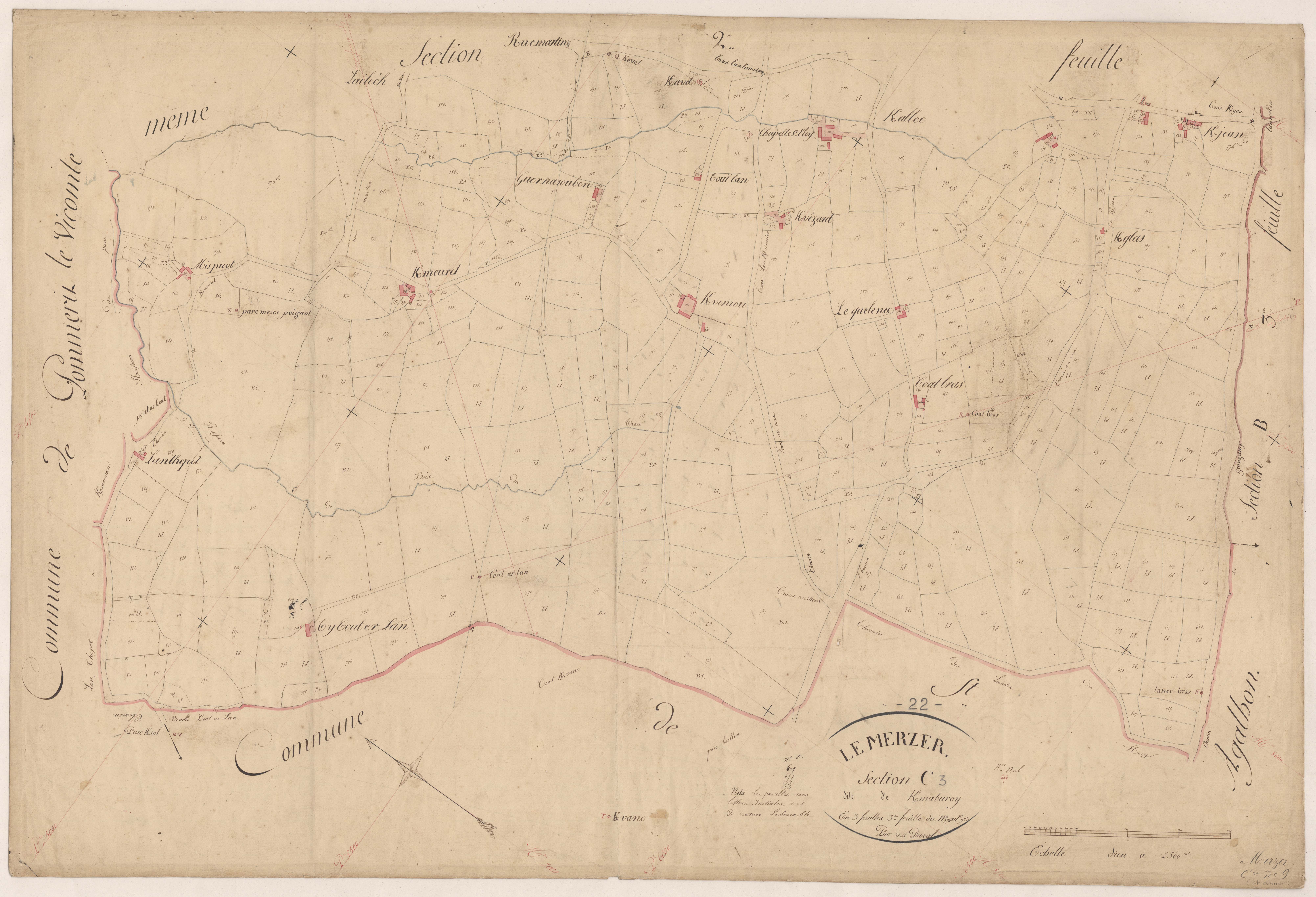 Le Merzer - Section C, 3e feuille