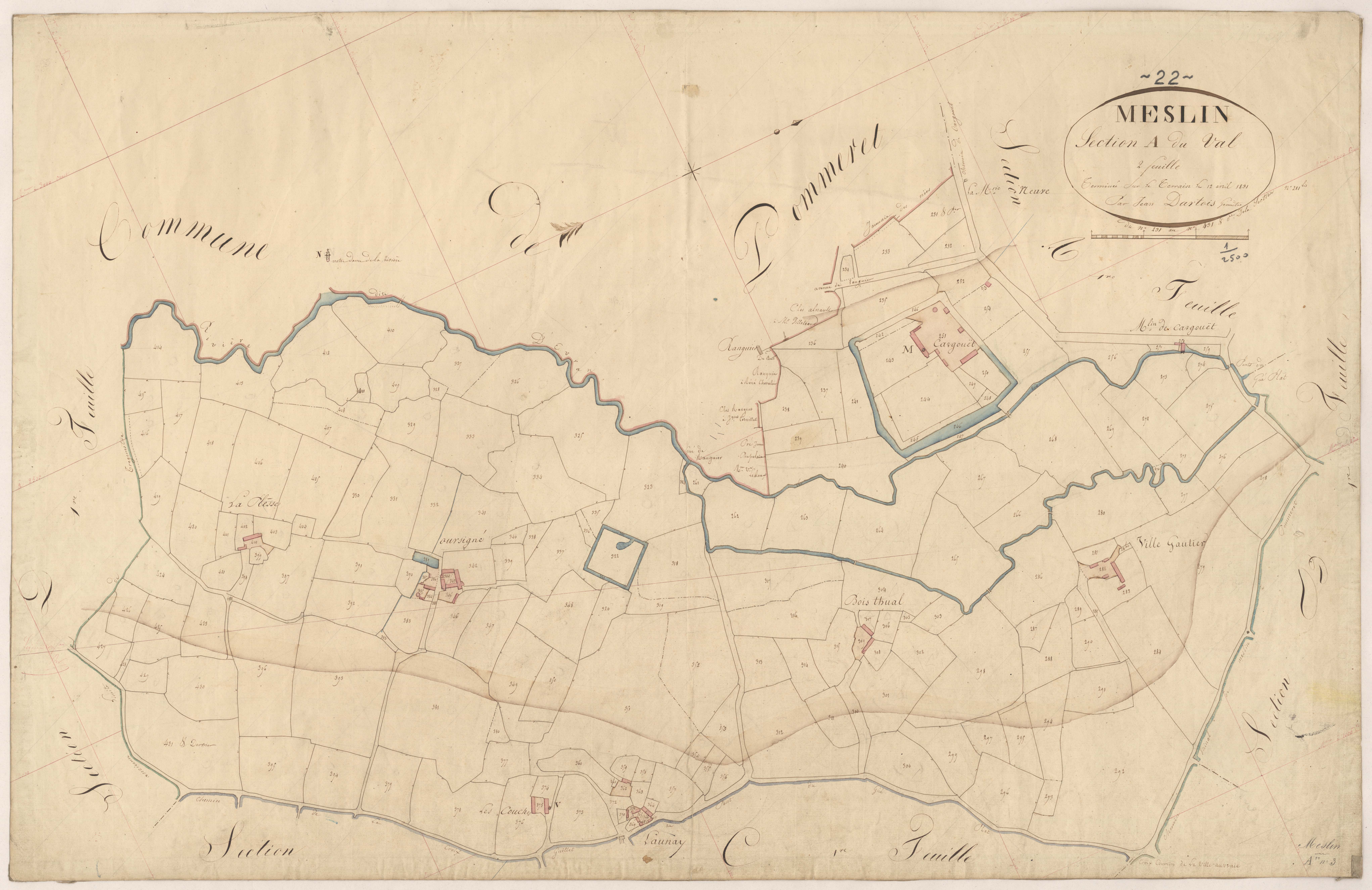 Meslin - Section A, 2e feuille