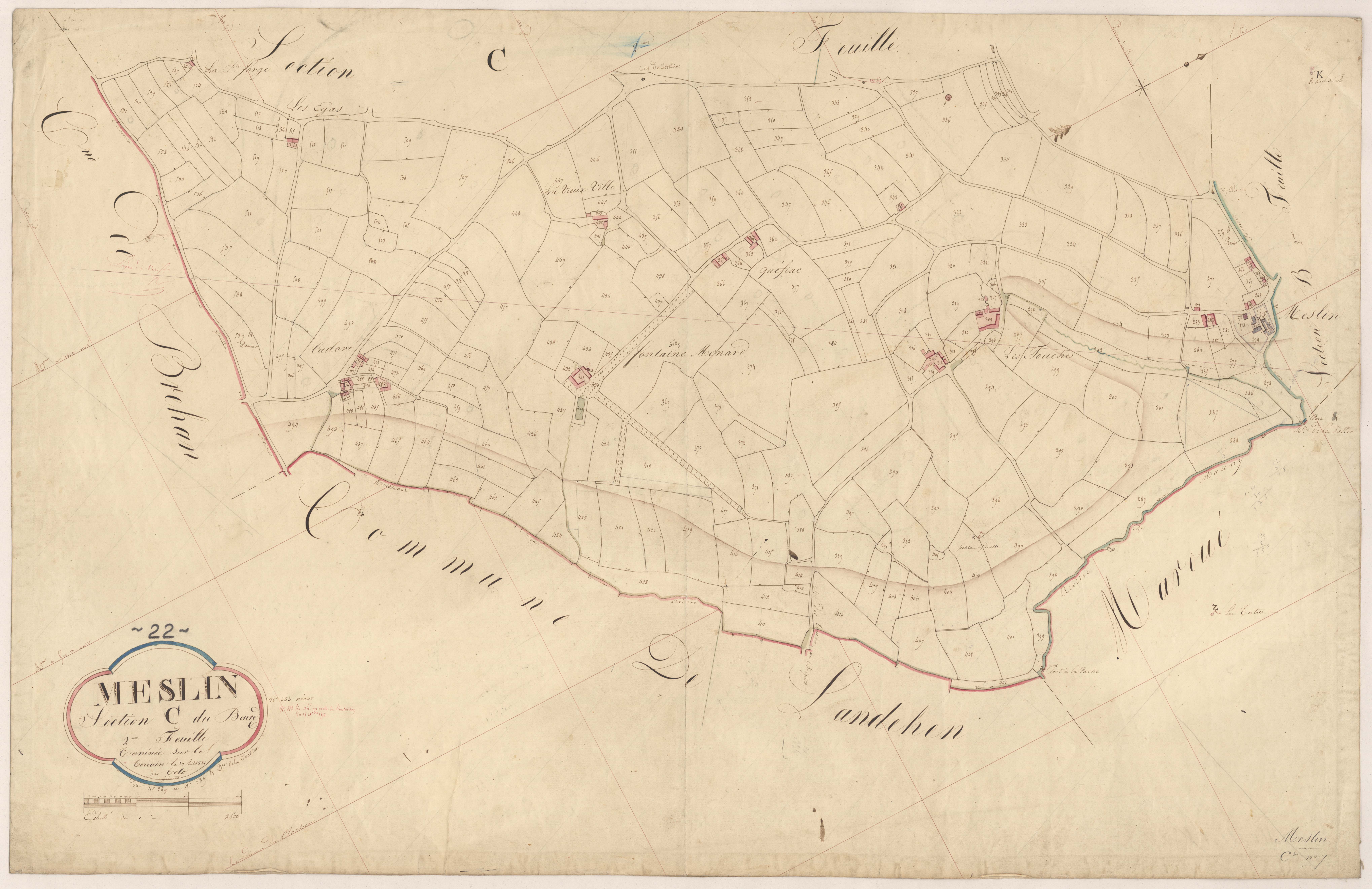 Meslin - Section C, 2e feuille