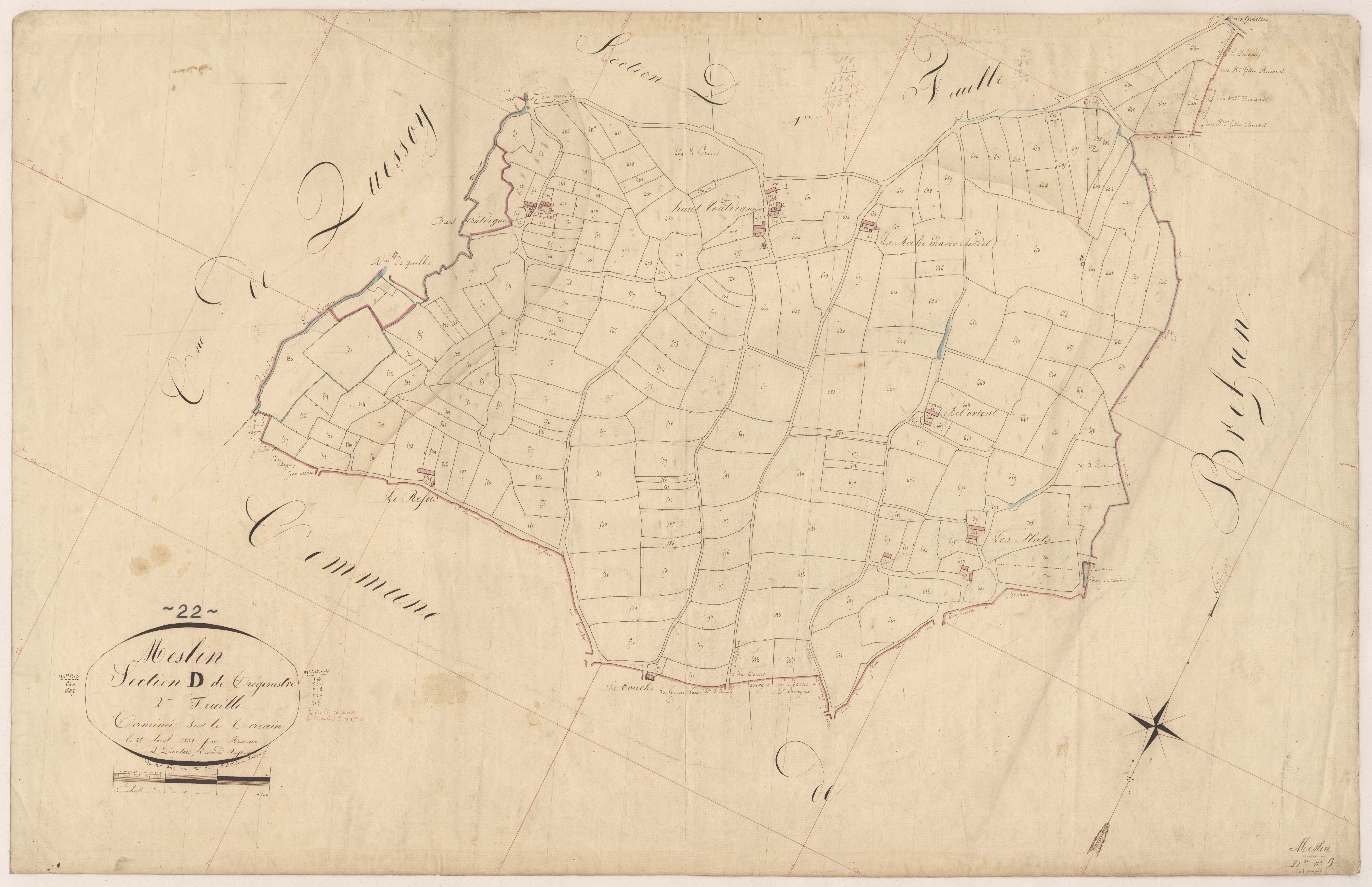 Meslin - Section D, 2e feuille