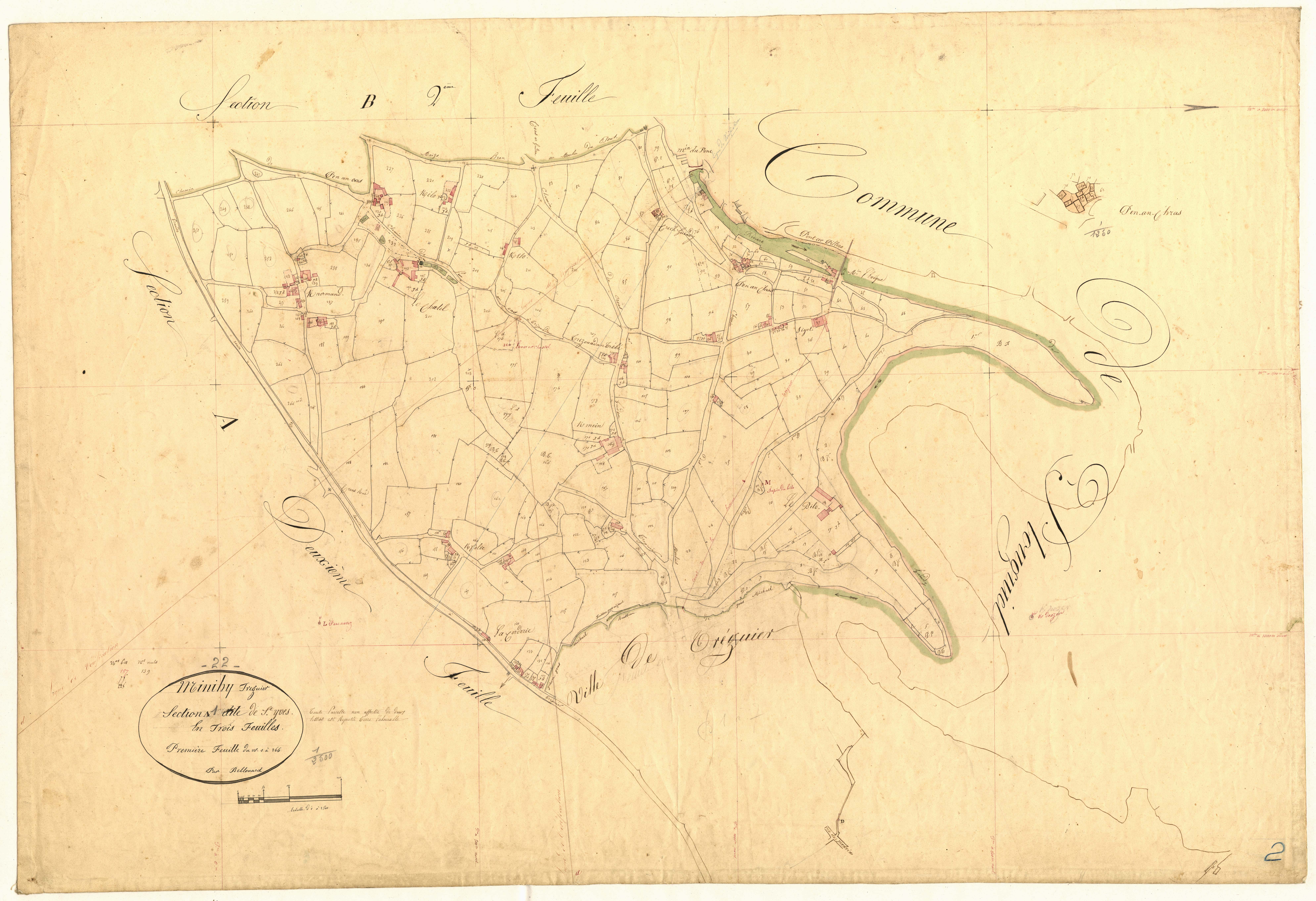 Minihy-Tréguier - Section A, 1re feuille
