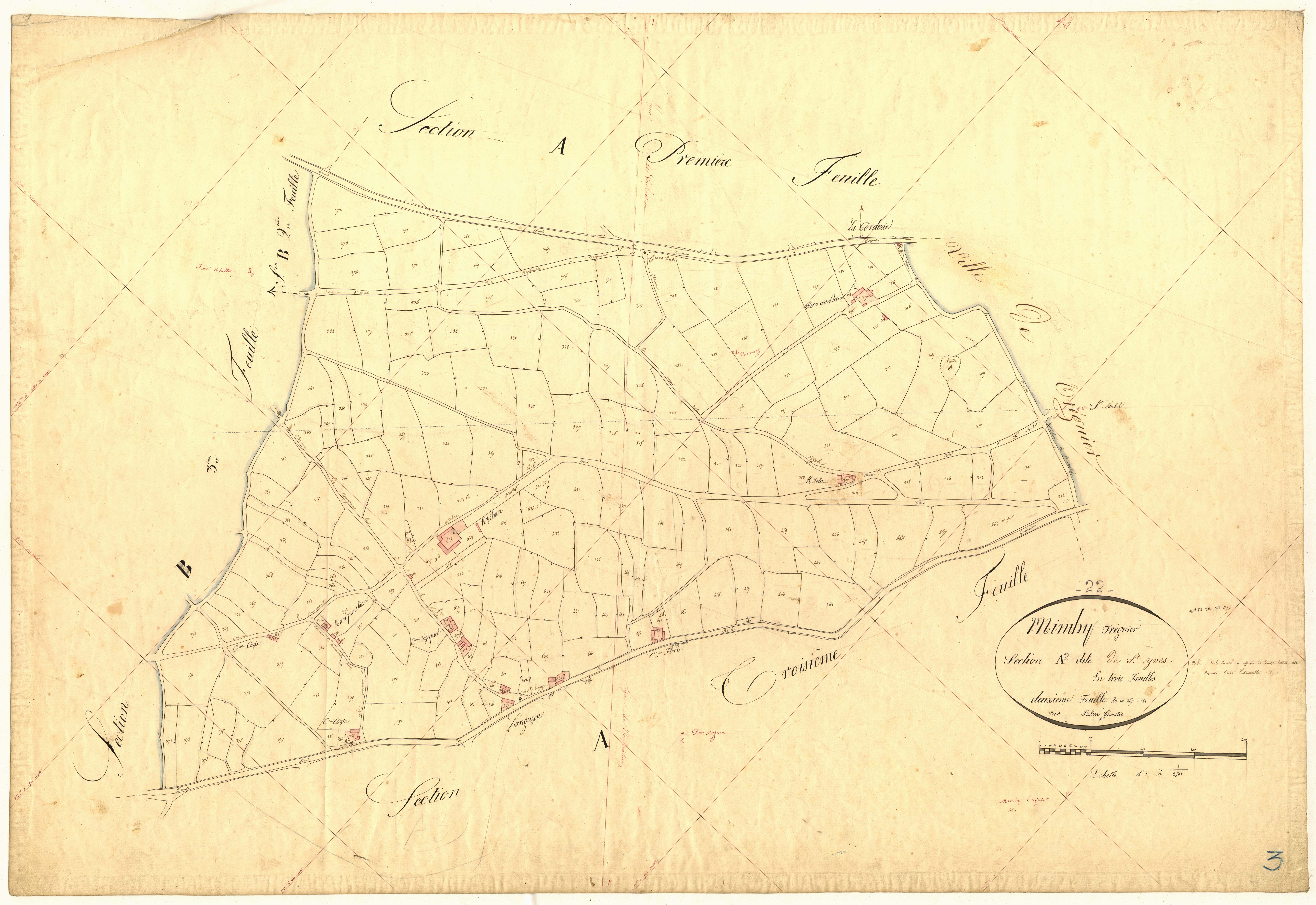 Minihy-Tréguier - Section A, 2e feuille