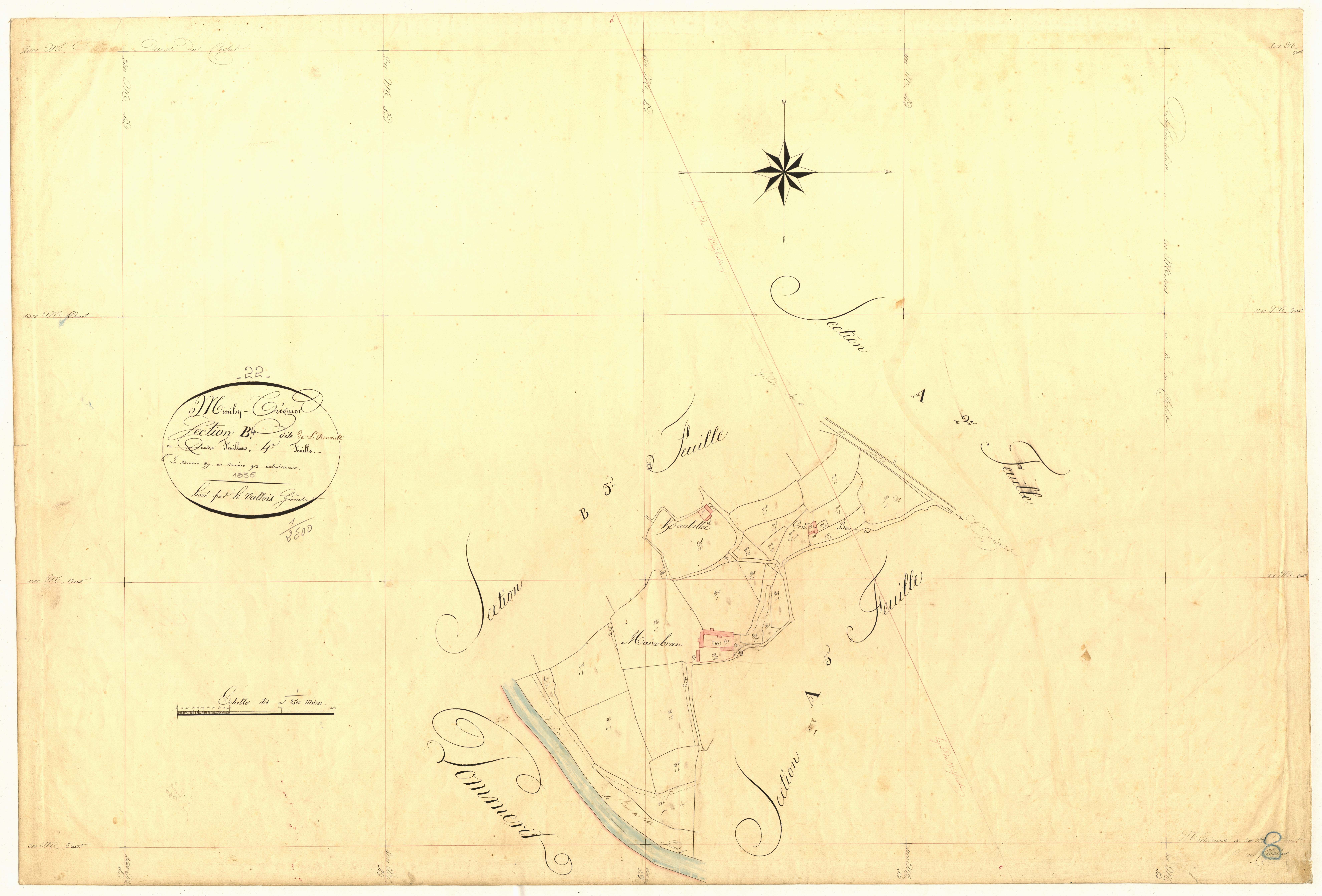 Minihy-Tréguier - Section B, 4e feuille