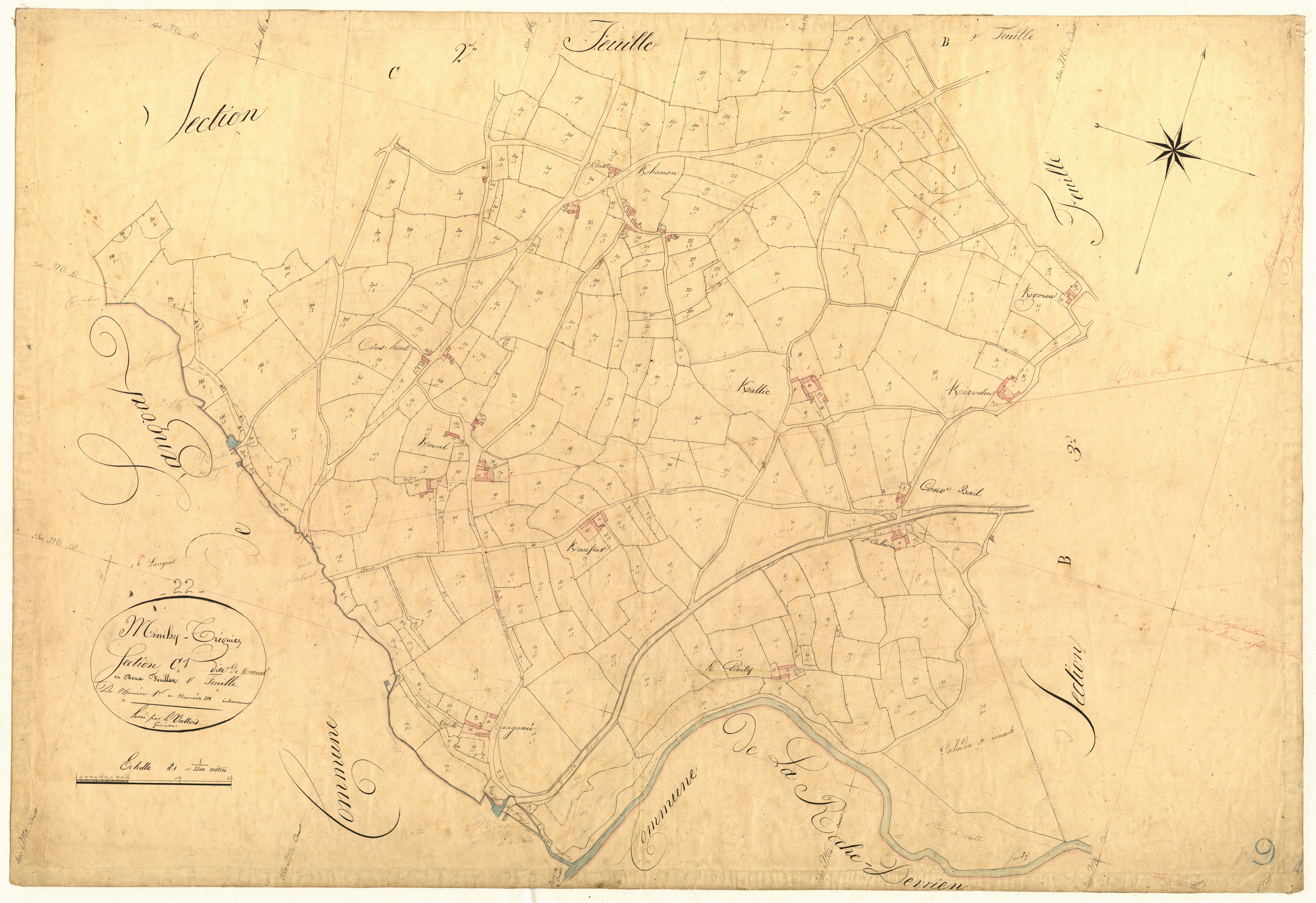 Minihy-Tréguier - Section C, 1re feuille
