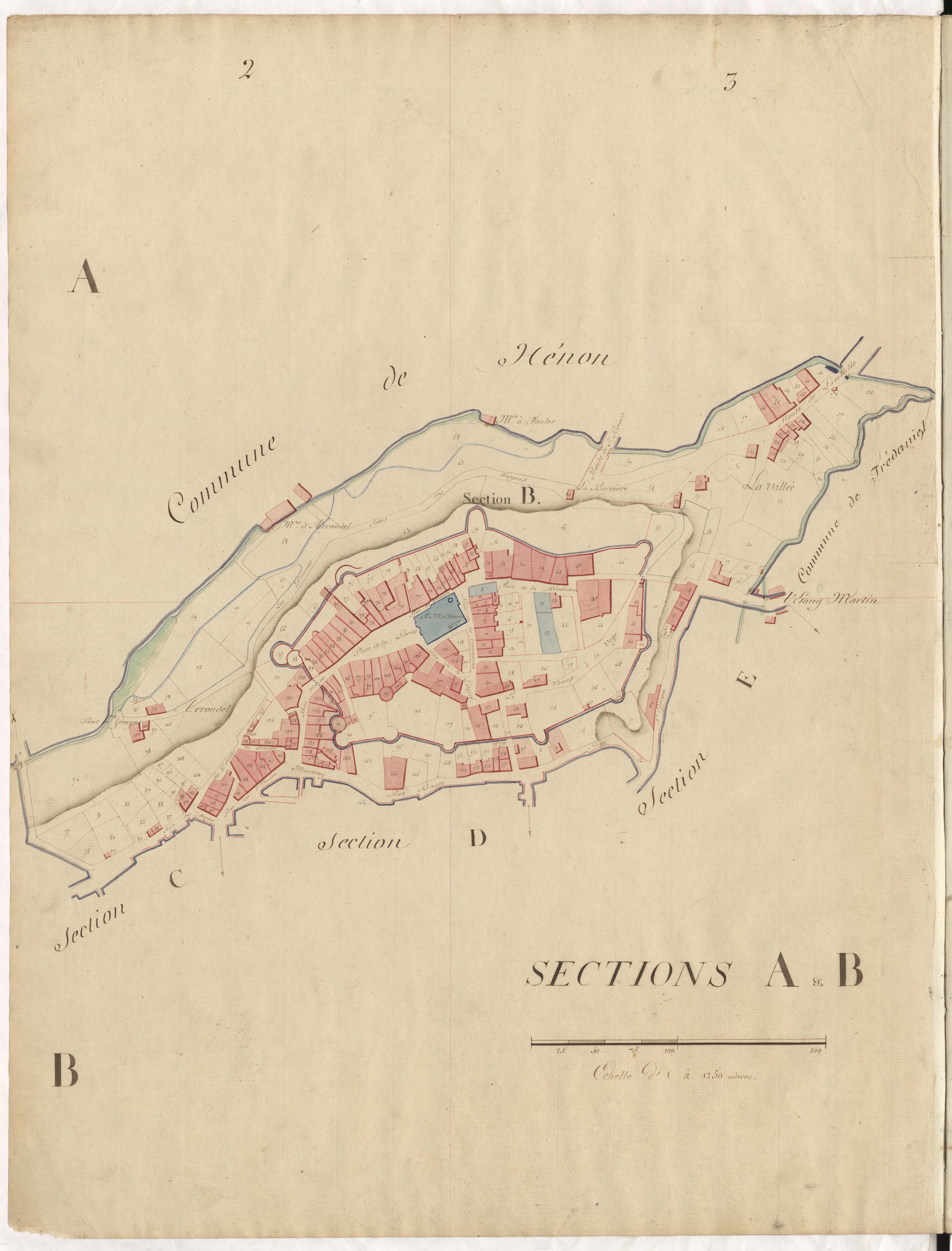 Moncontour - Sections A et B