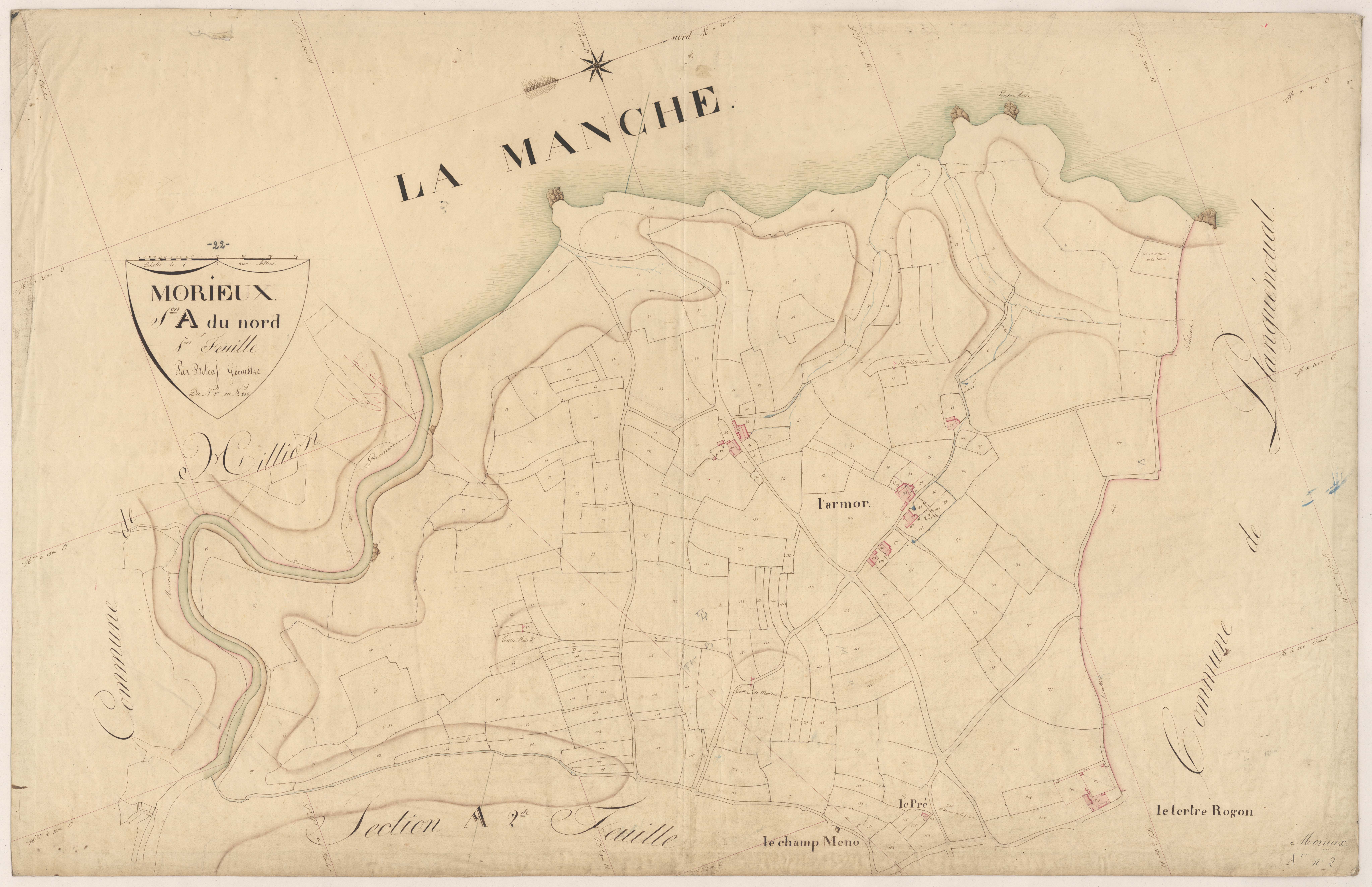 Morieux - Section A, 1re feuille