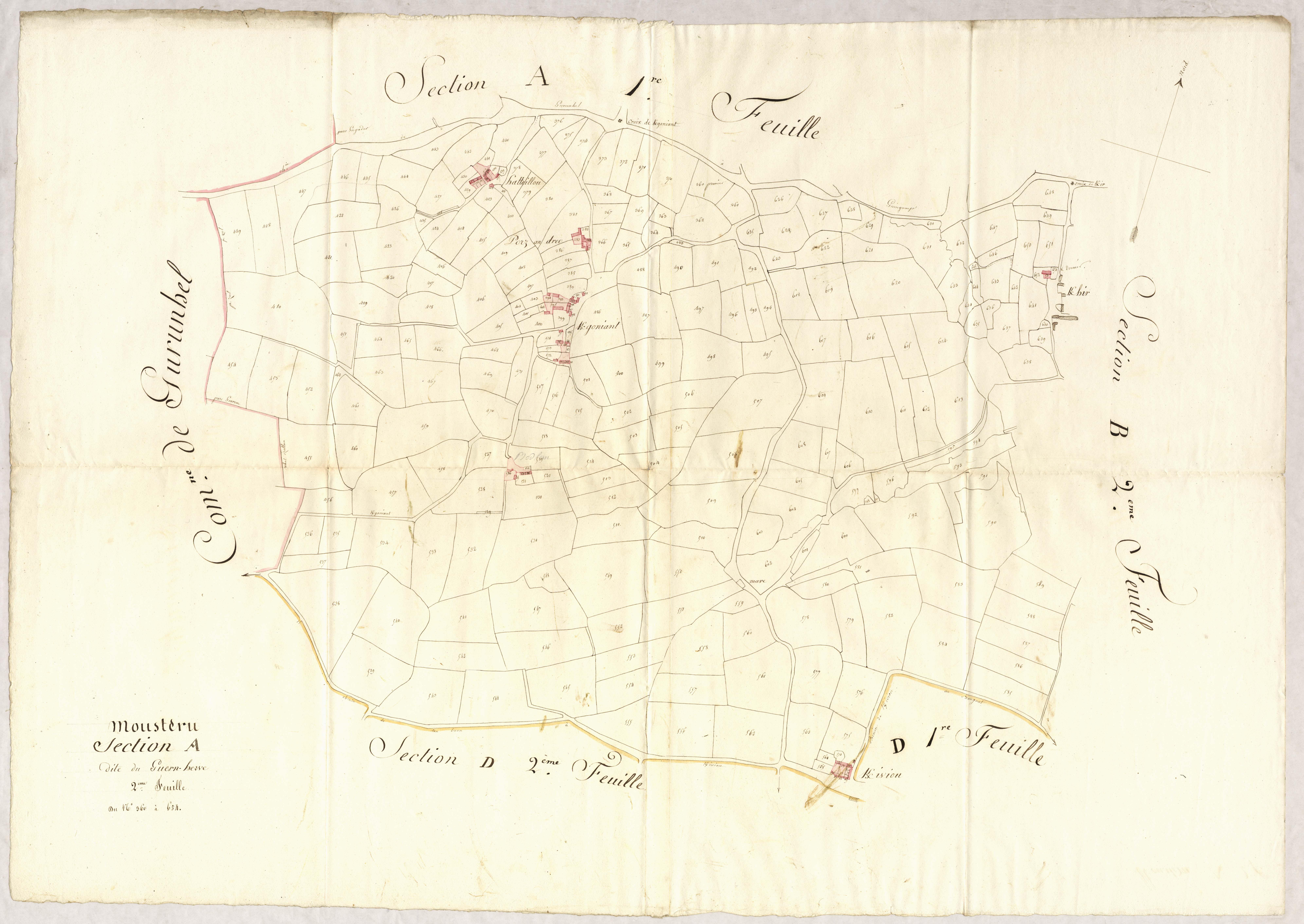 Moustéru - Section A, 2e feuille