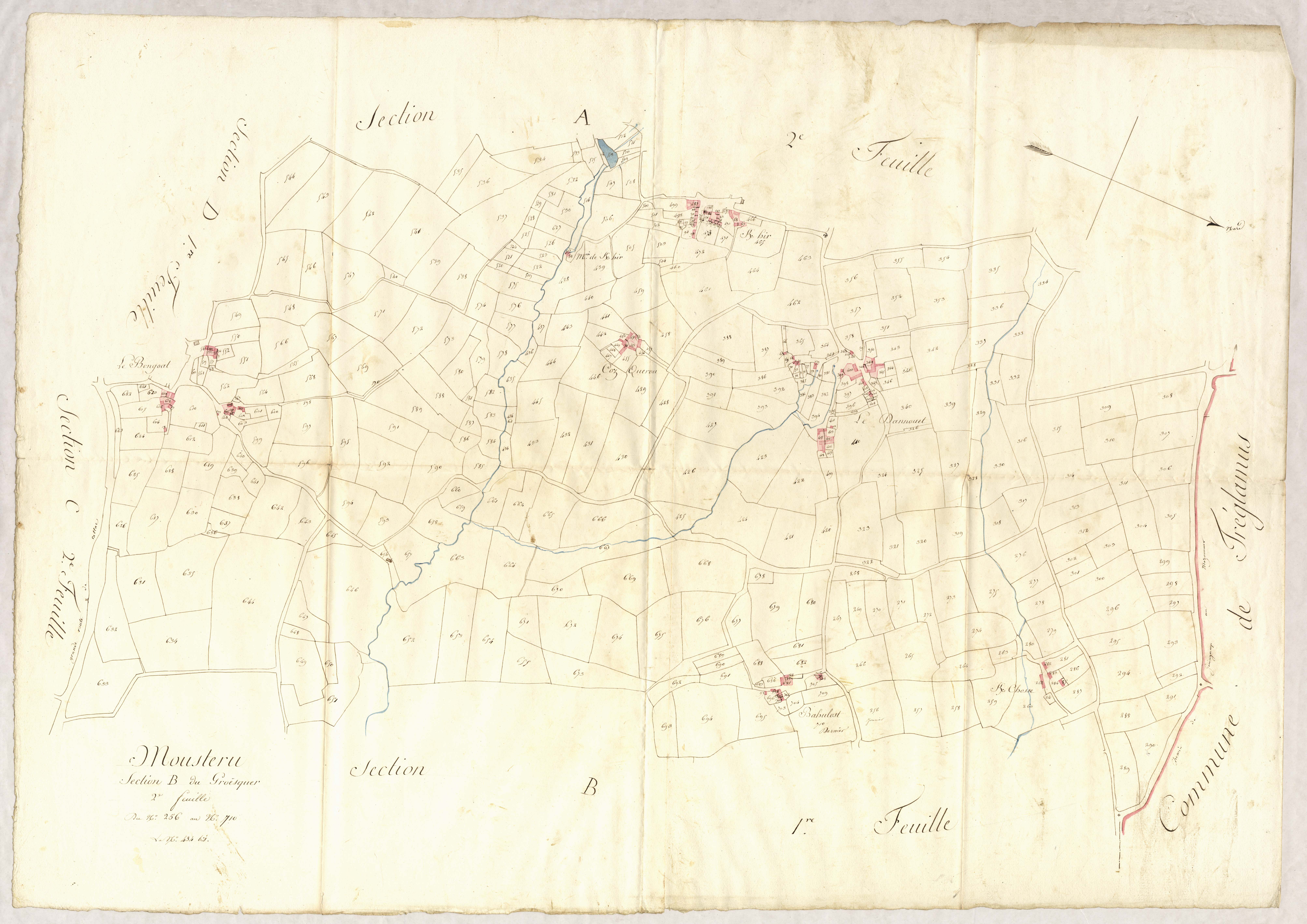 Moustéru - Section B, 2e feuille