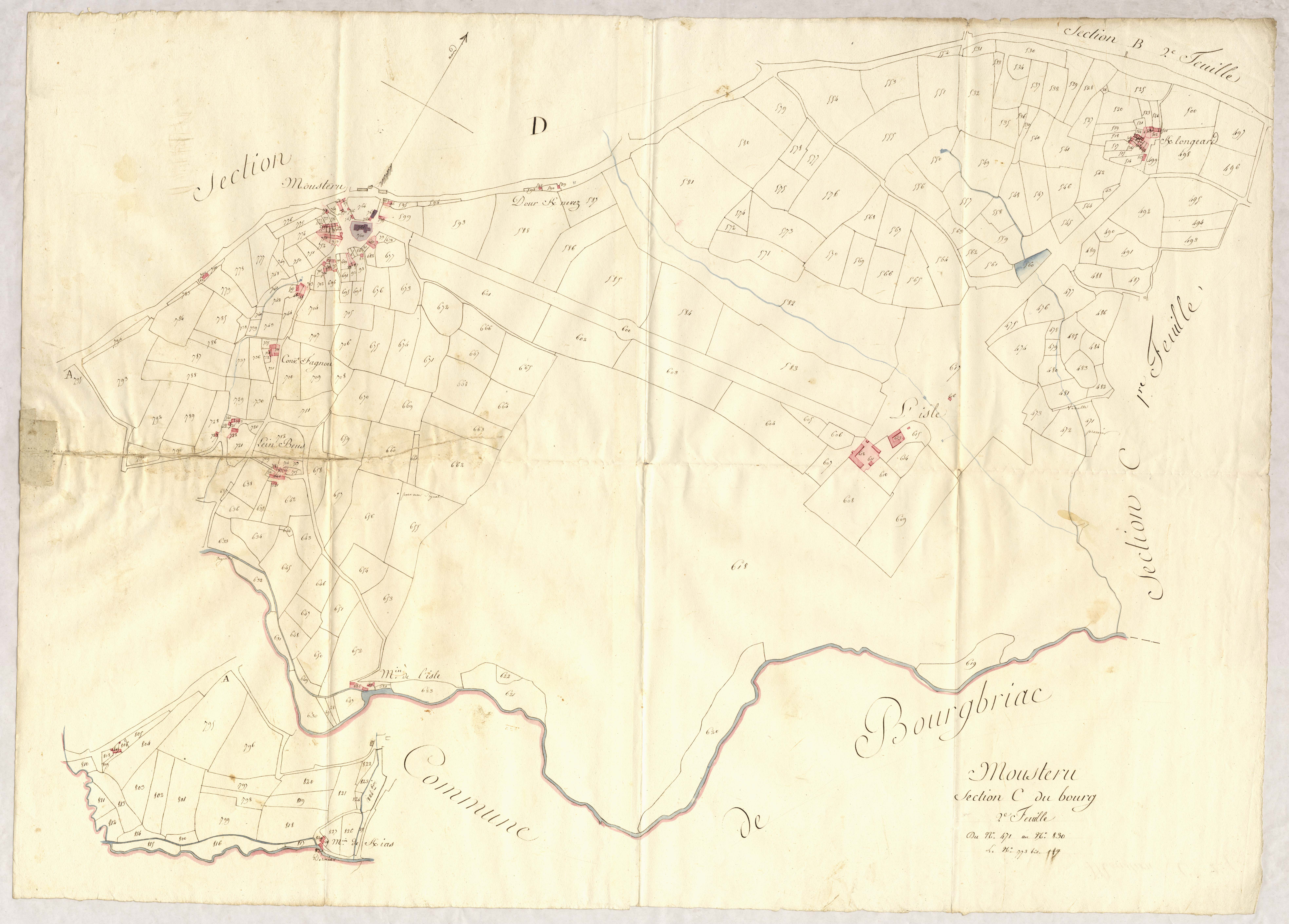 Moustéru - Section C, 2e feuille