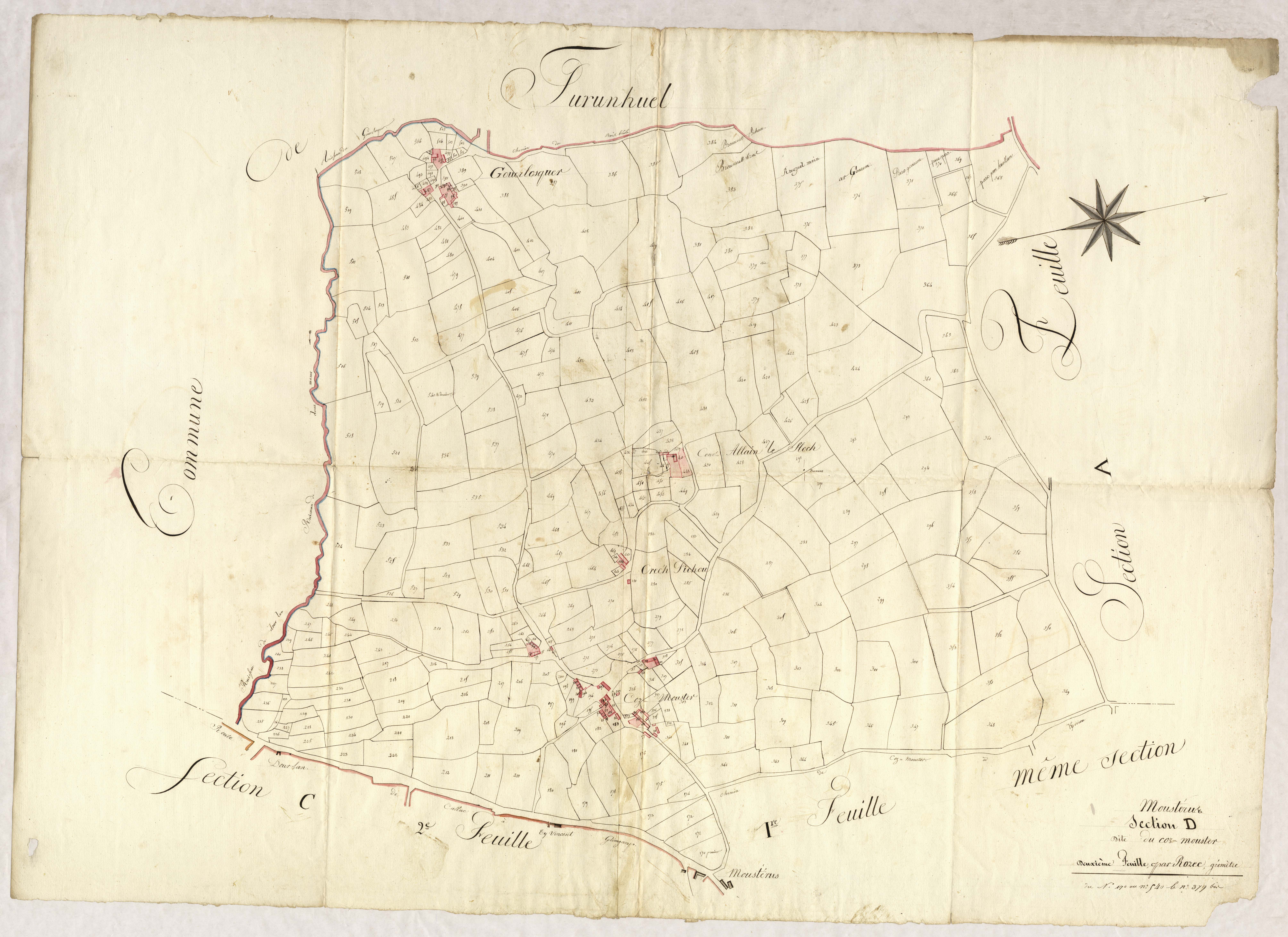 Moustéru - Section D, 2e feuille