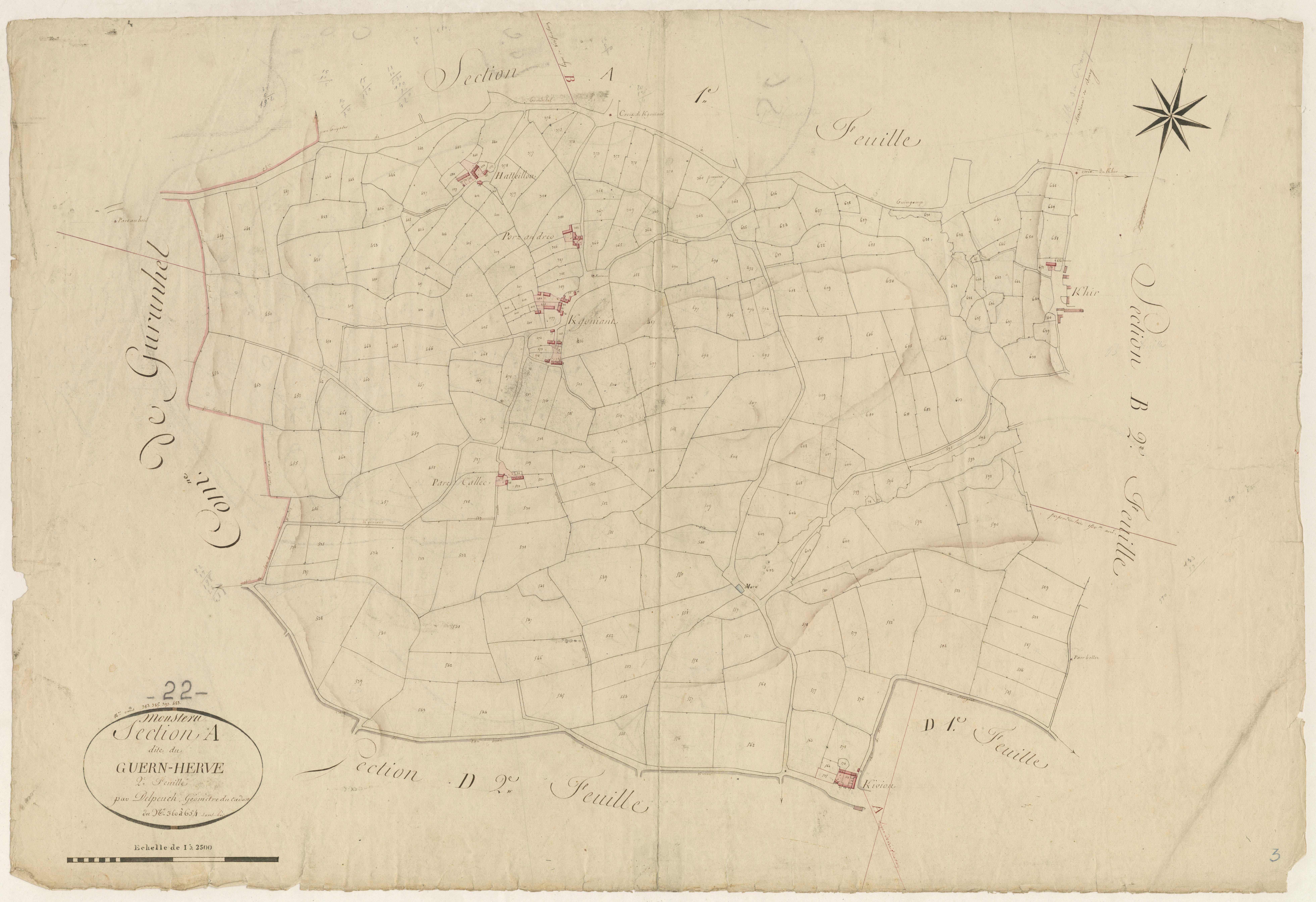 Moustéru - Section A, 2e feuille