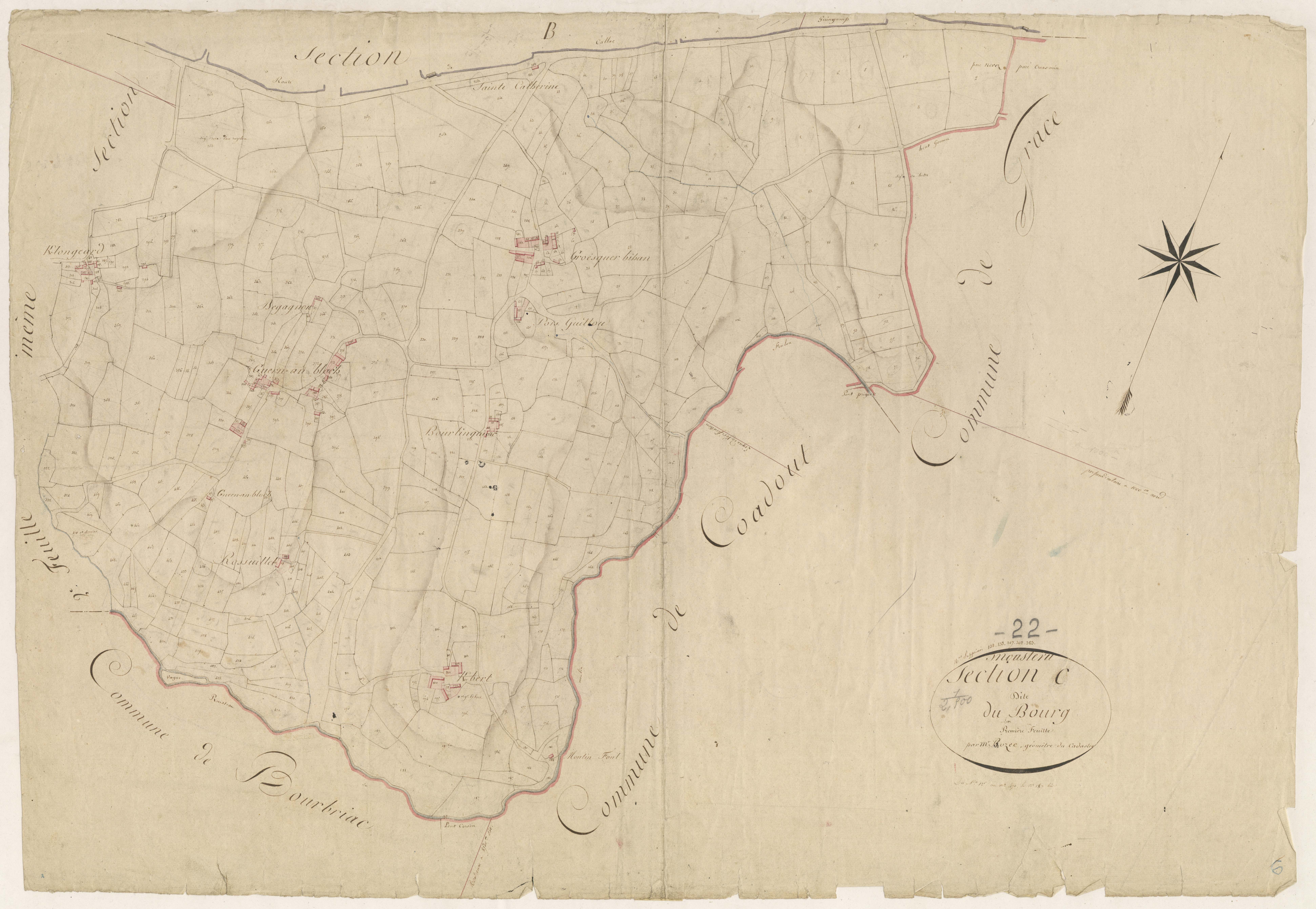 Moustéru - Section C, 1re feuille