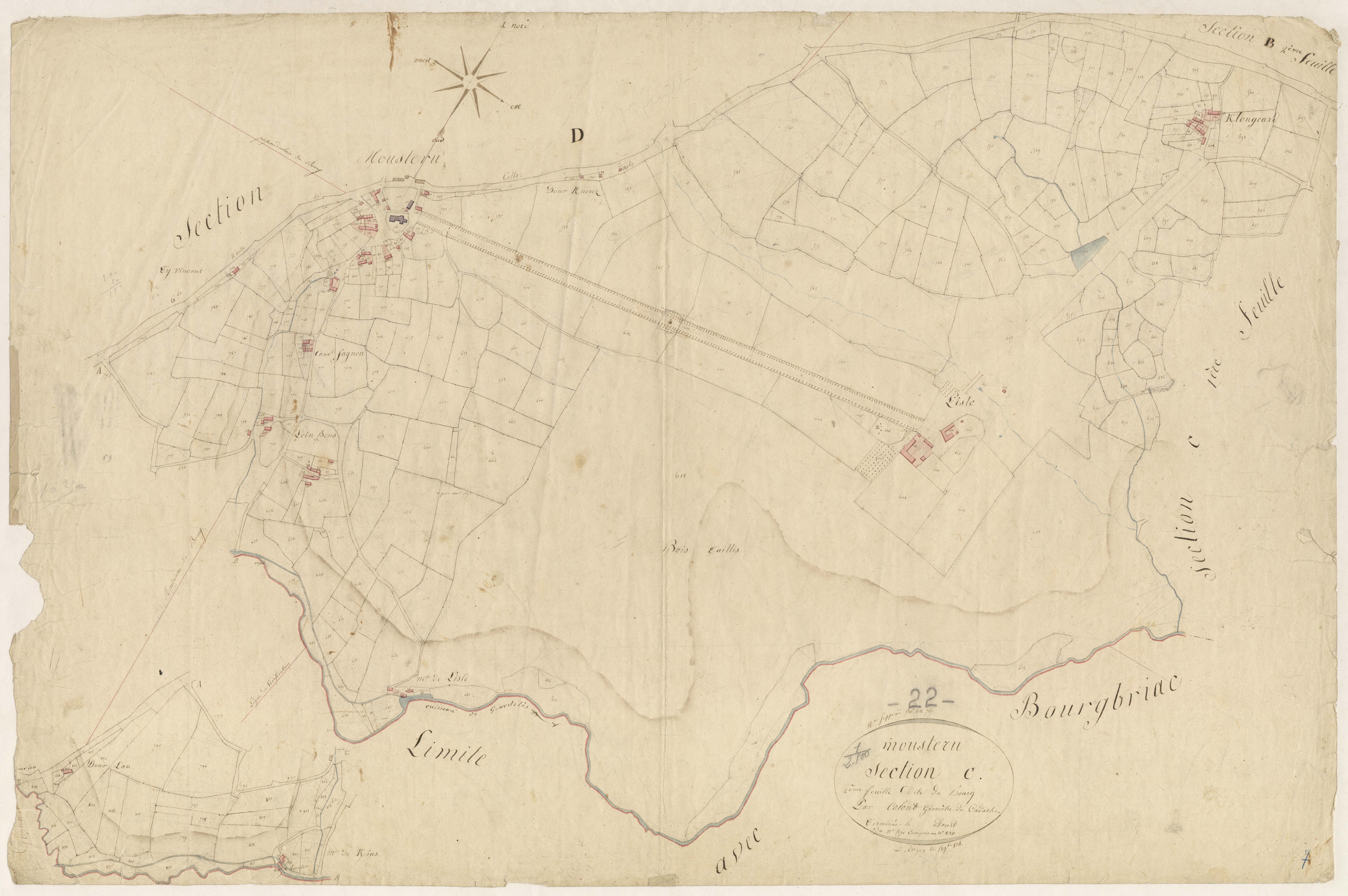 Moustéru - Section C, 2e feuille