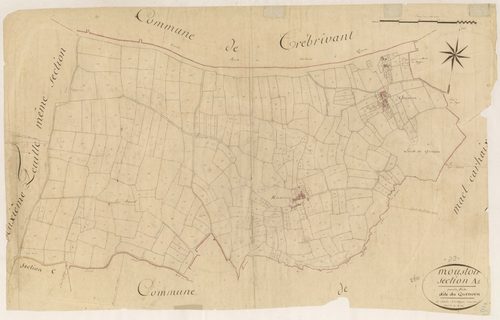 Le Moustoir - Section A, 1re feuille